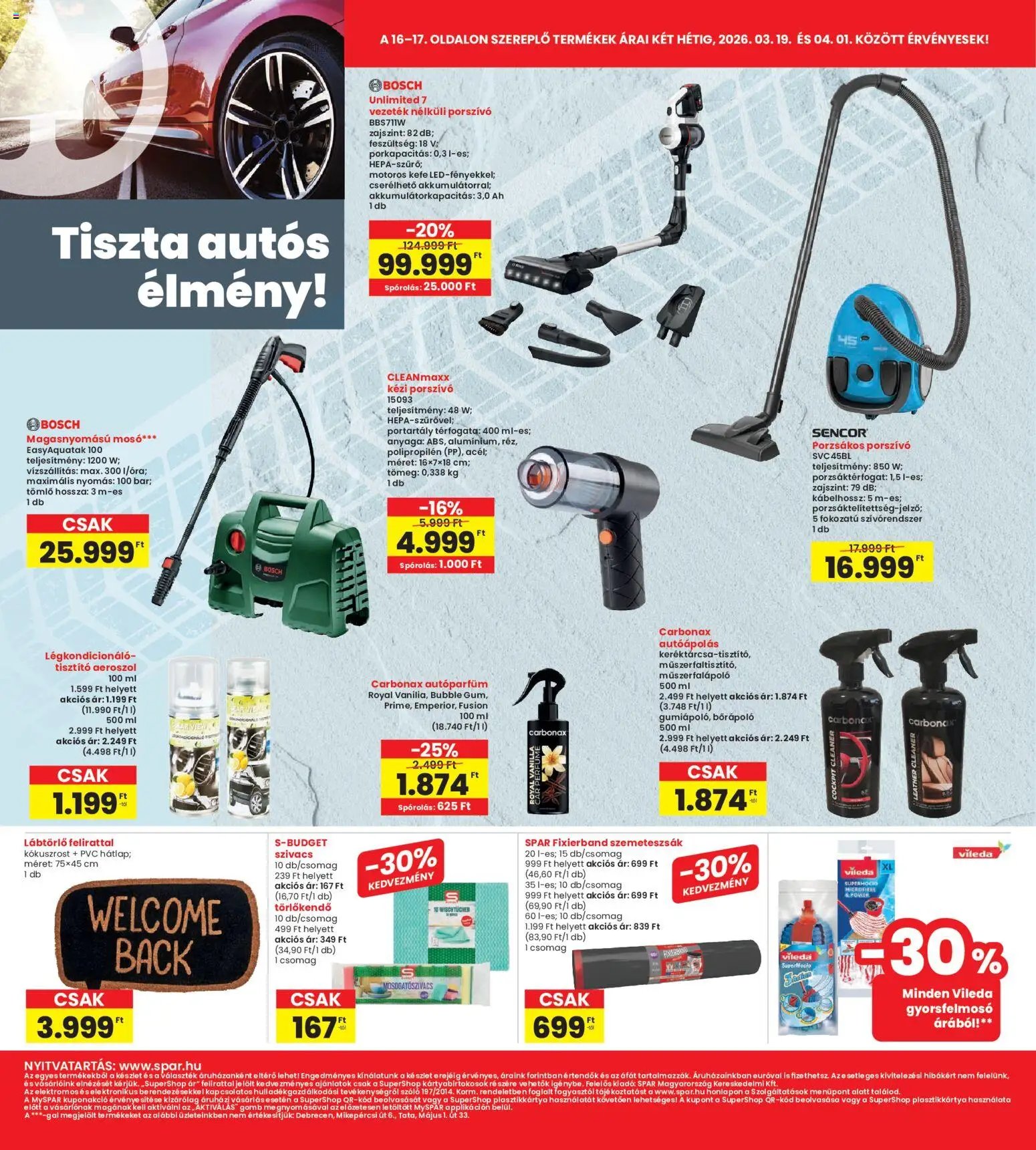 Interspar újság 2026.03.19. Interspar akciós újság (2026-03-19 - 2026-03-25)