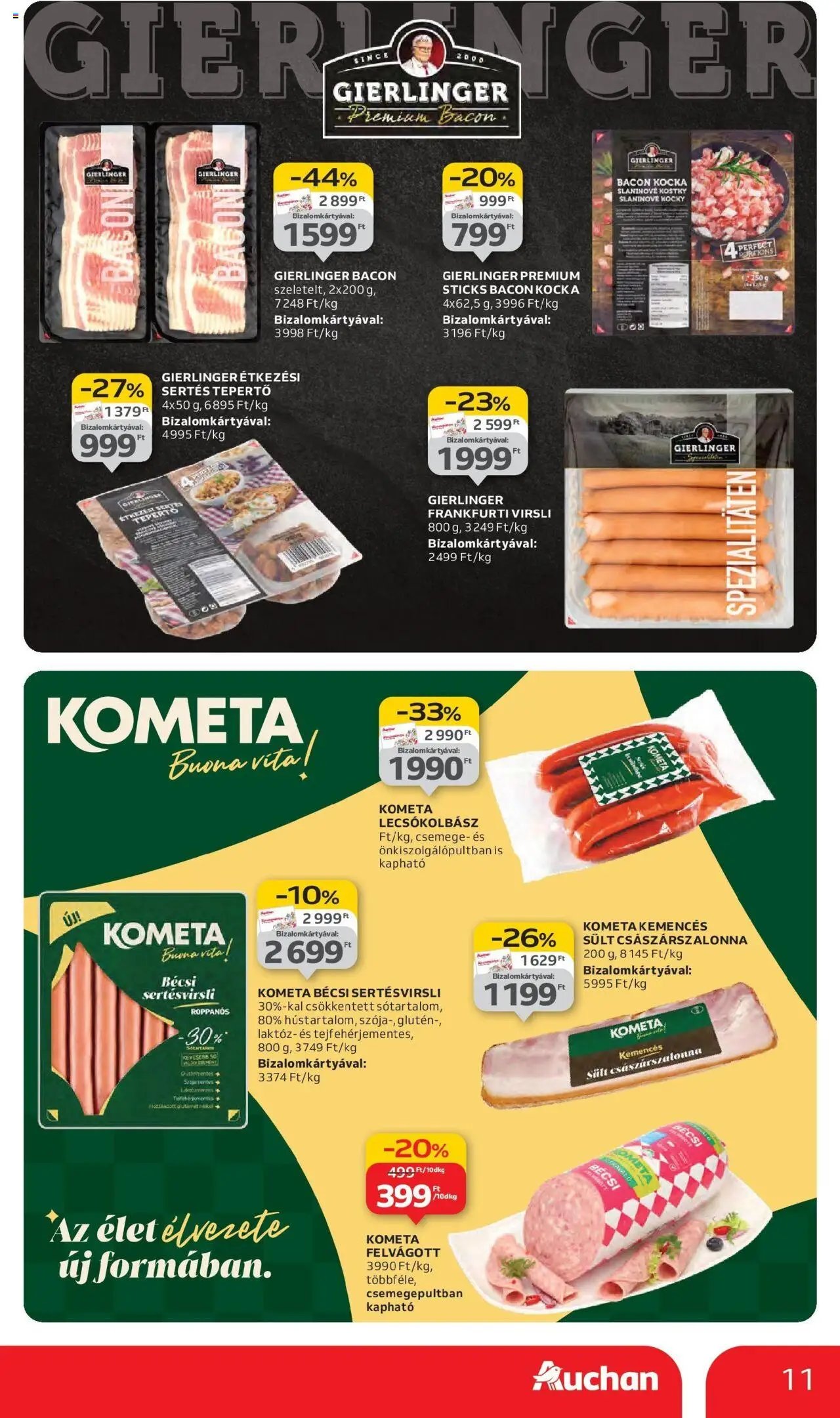 Auchan újság 2025.09.11. Székesfehérvár Akciós újság Auchan (2025-09-11 - 2025-09-17)