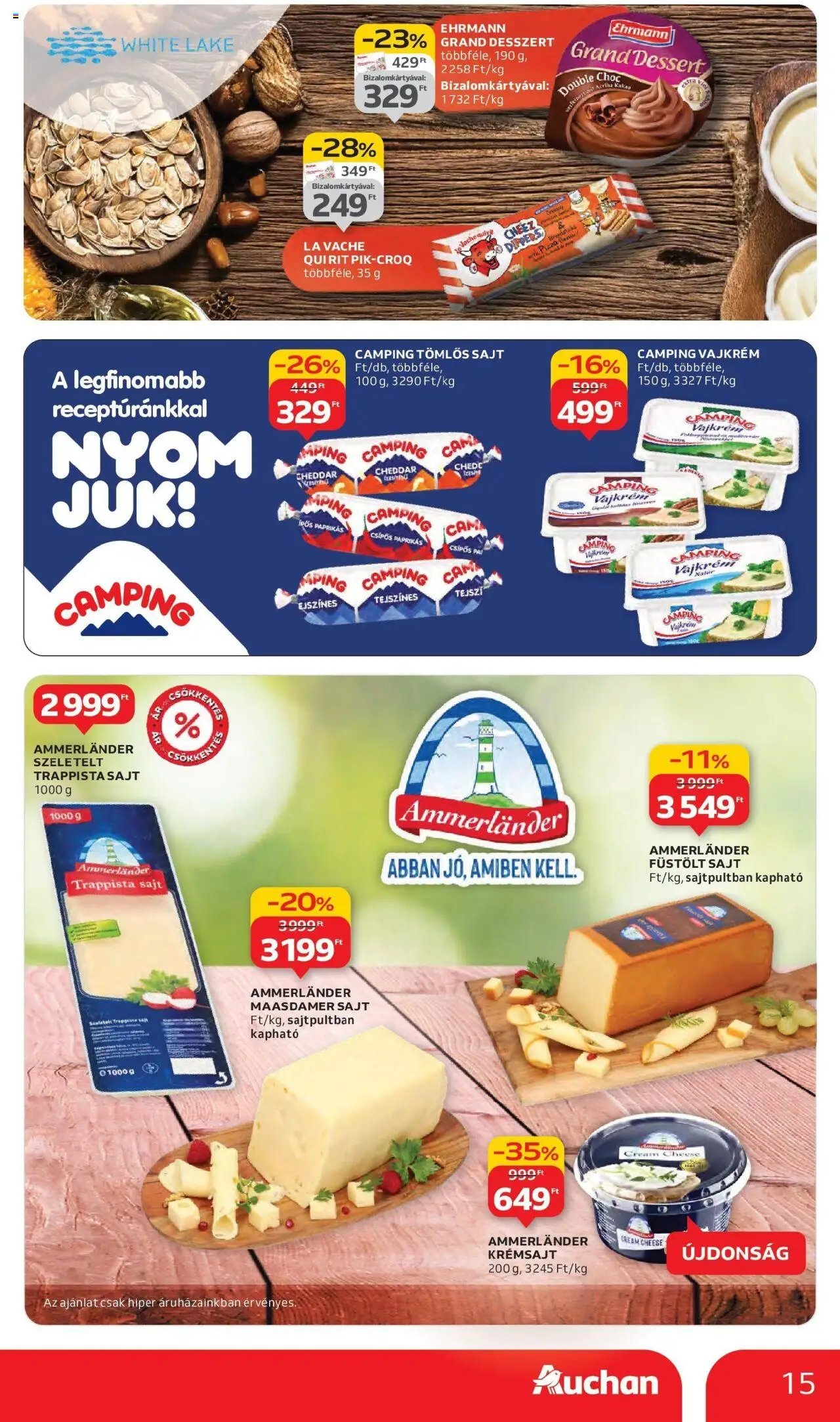 Auchan újság 2025.09.11. Székesfehérvár Akciós újság Auchan (2025-09-11 - 2025-09-17)