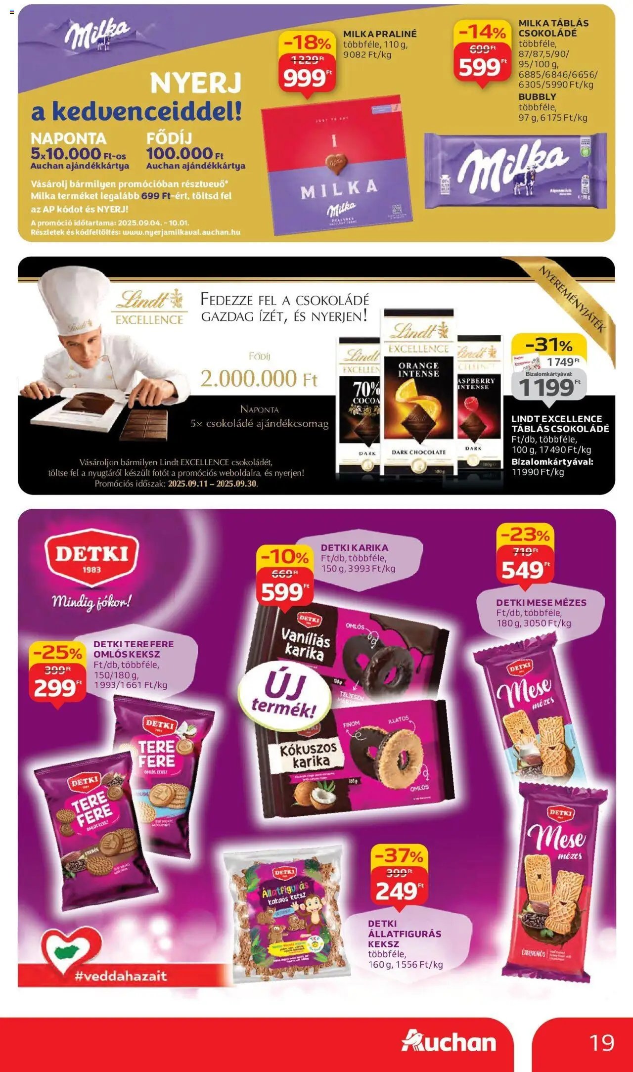 Auchan újság 2025.09.11. Székesfehérvár Akciós újság Auchan (2025-09-11 - 2025-09-17)