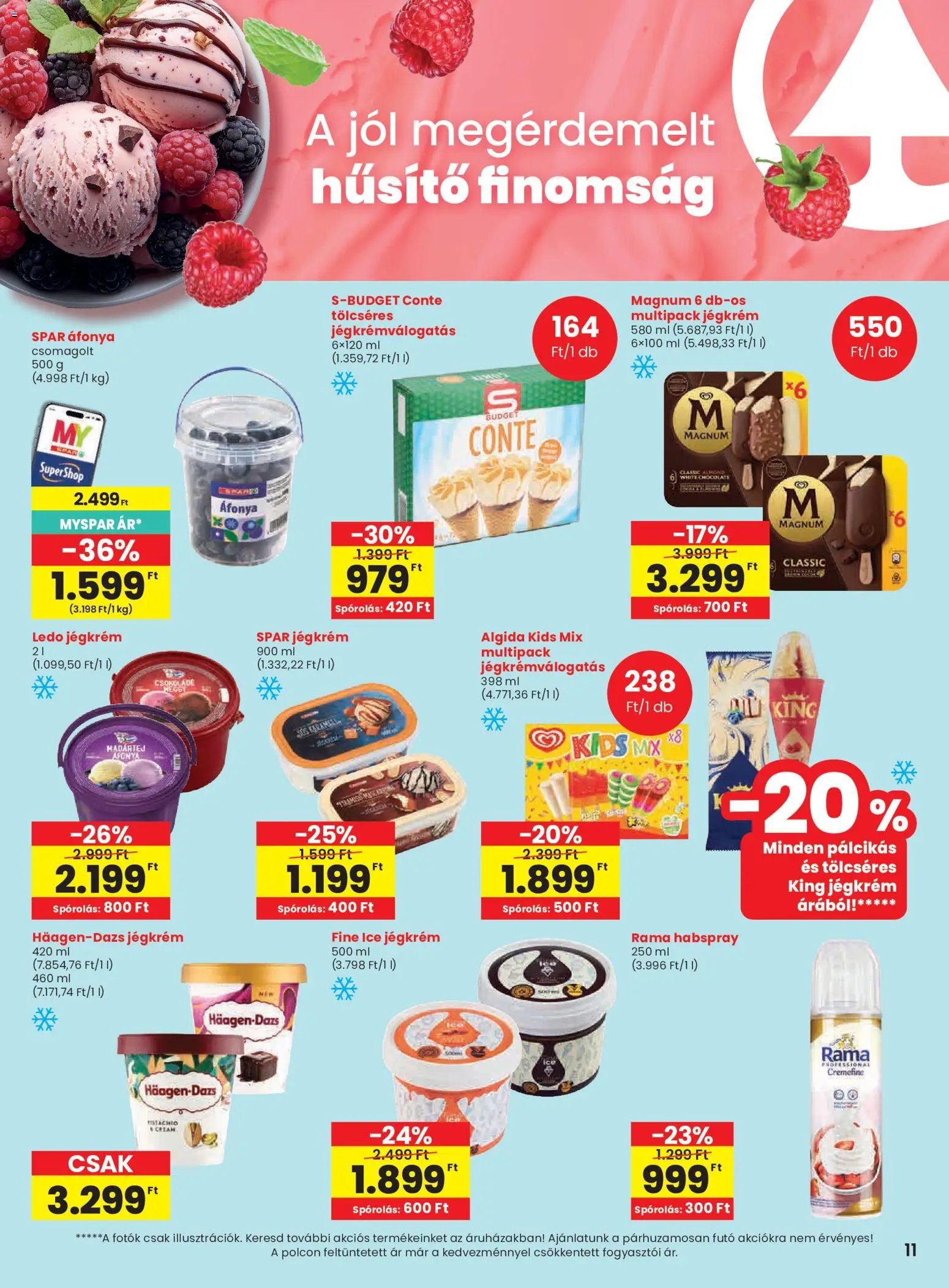 Spar újság 2026.07.30. Spar akciós újság