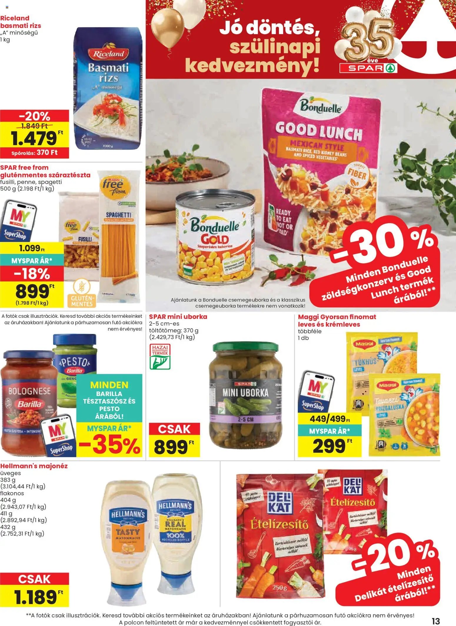 Spar újság 2026.07.30. Spar akciós újság