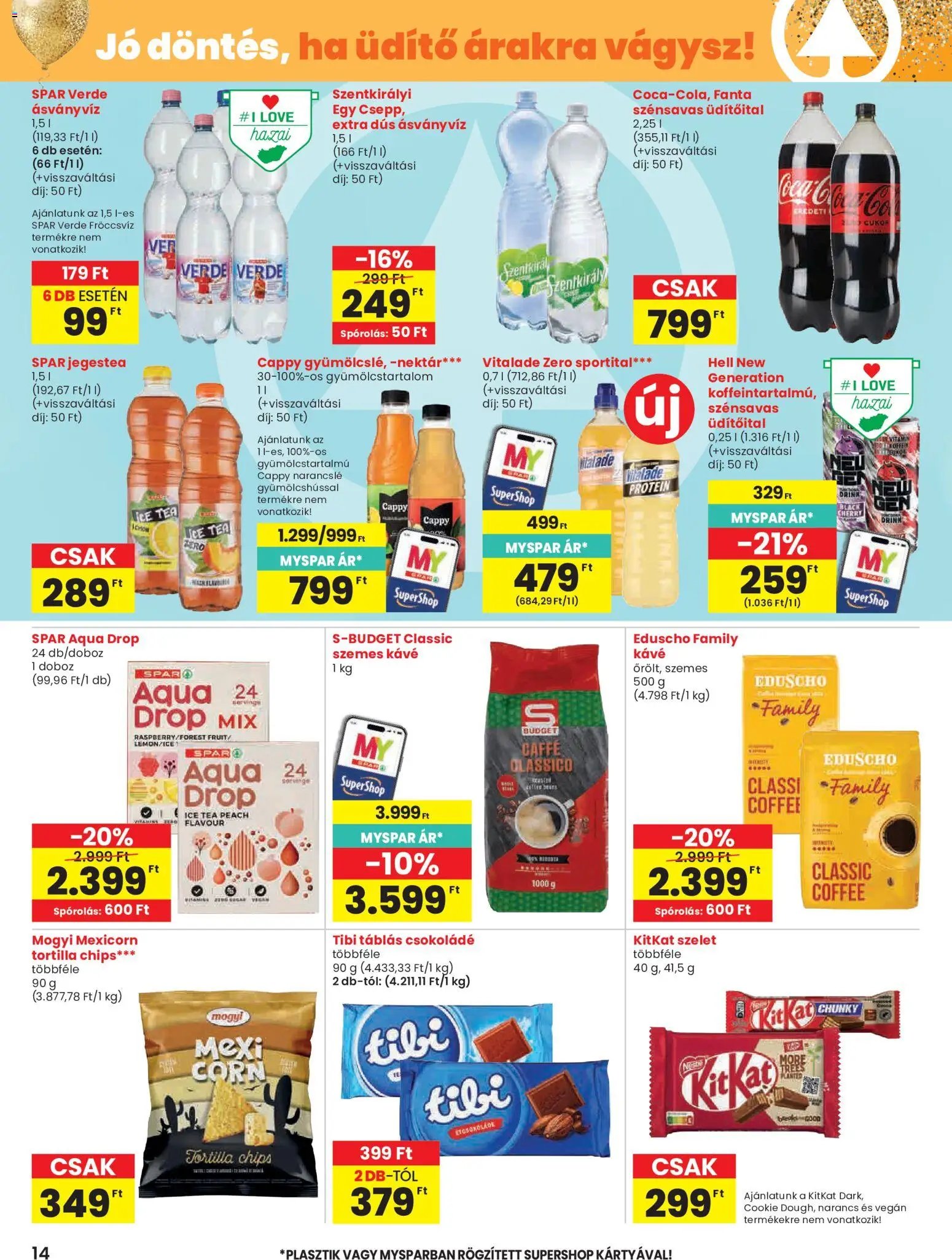 Spar újság 2026.07.30. Spar akciós újság