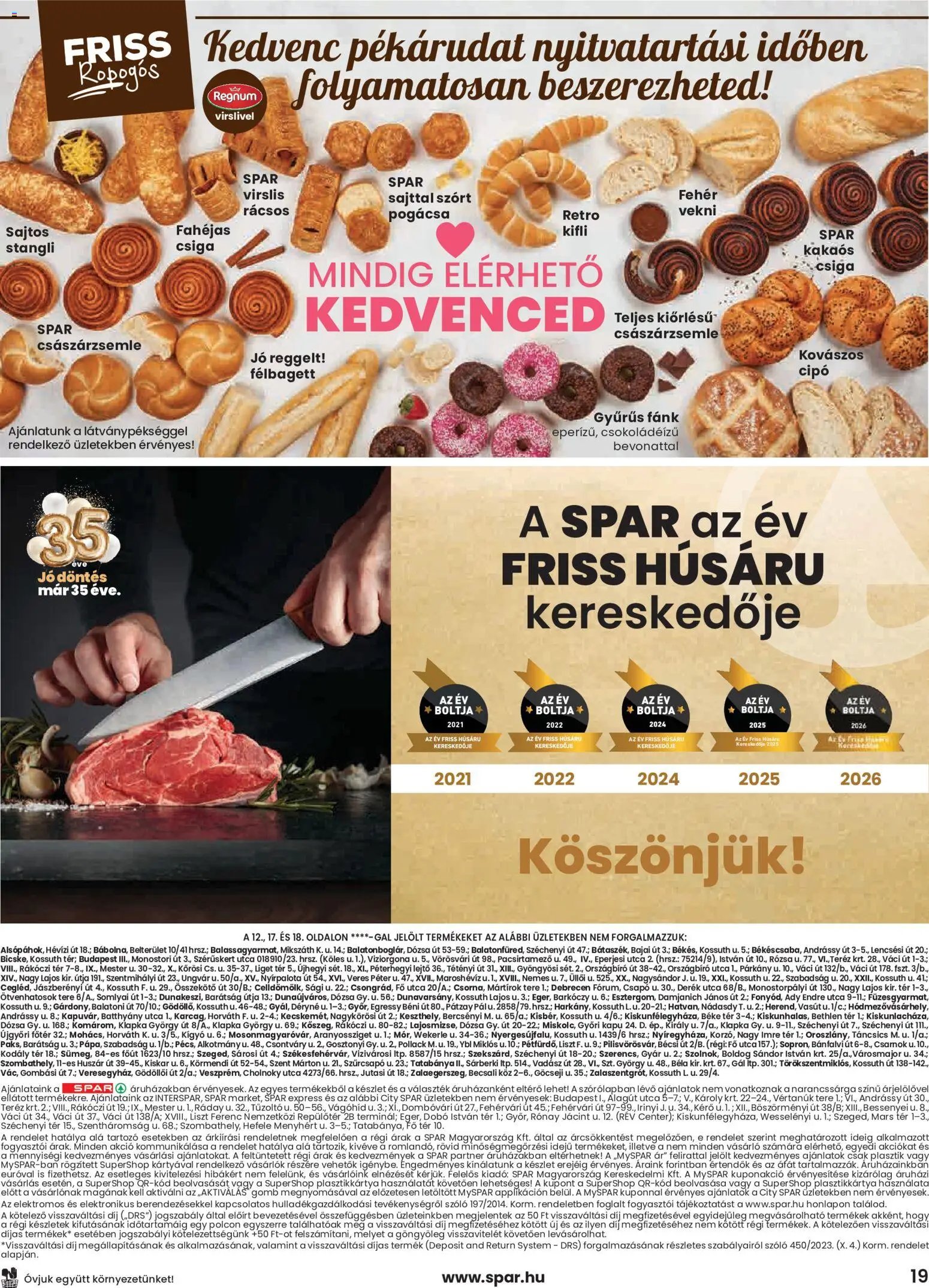 Spar újság 2026.07.30. Spar akciós újság