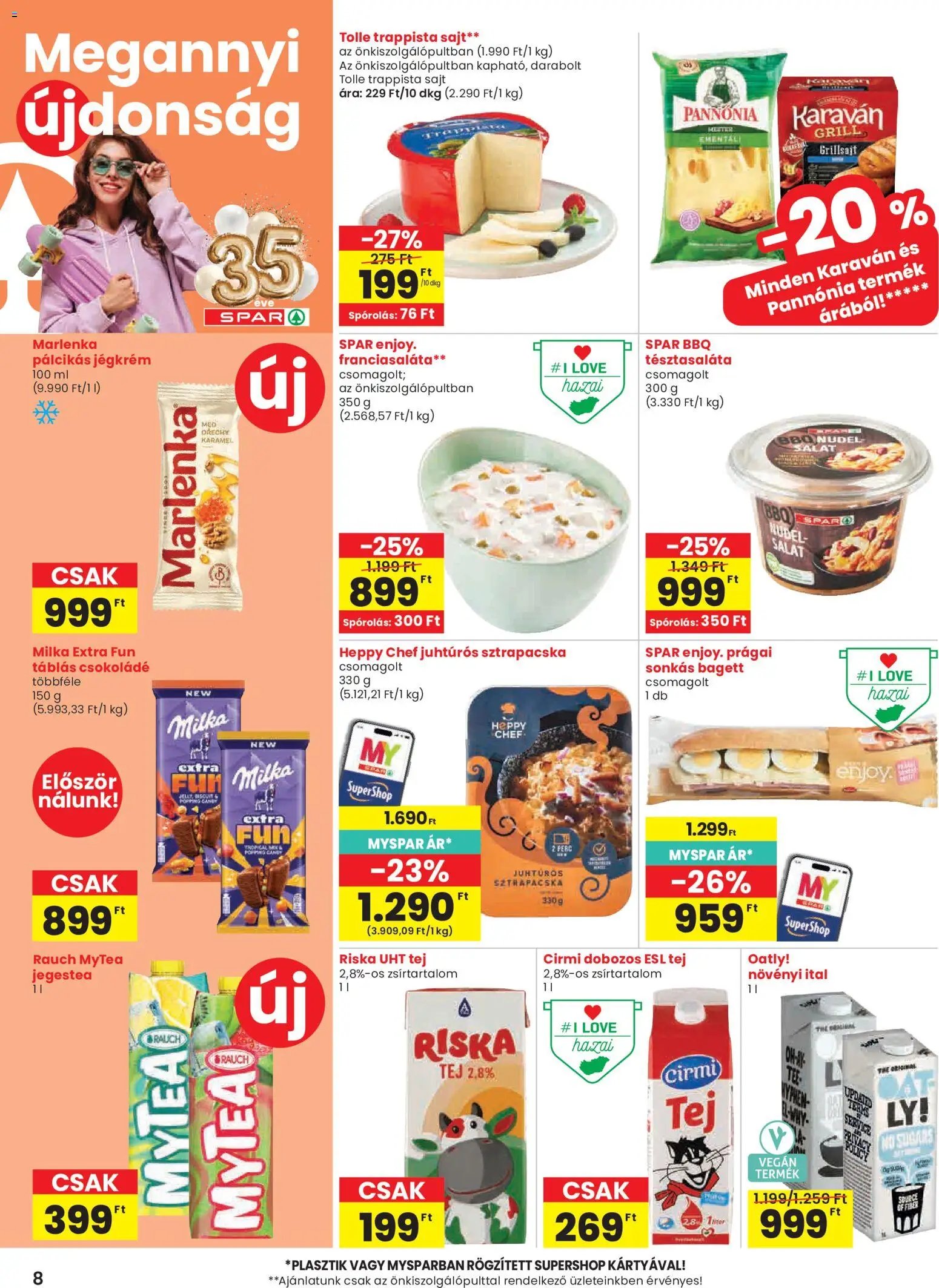 Spar újság 2026.07.30. Spar akciós újság