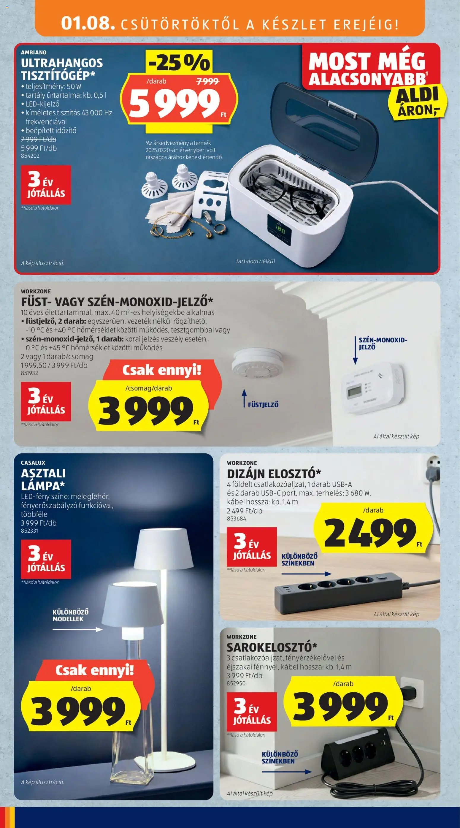 Aldi újság 2026.01.08. Akciós újság Aldi (2026-01-08 - 2026-01-14)