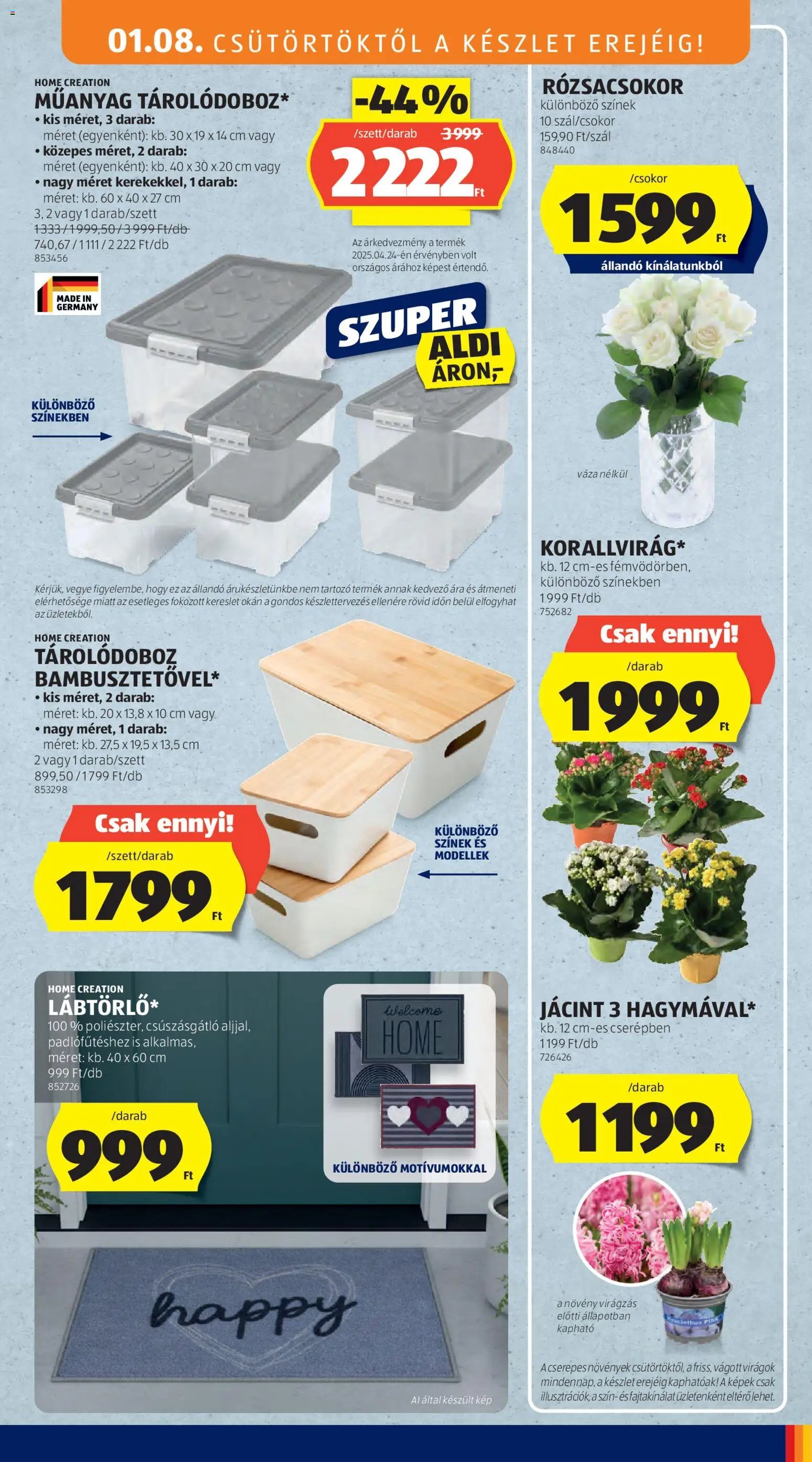 Aldi újság 2026.01.08. Akciós újság Aldi (2026-01-08 - 2026-01-14)