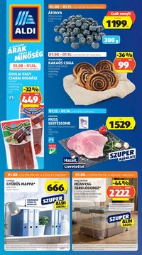 Aldi újság 2026.01.08. Akciós újság Aldi (2026-01-08 - 2026-01-14)