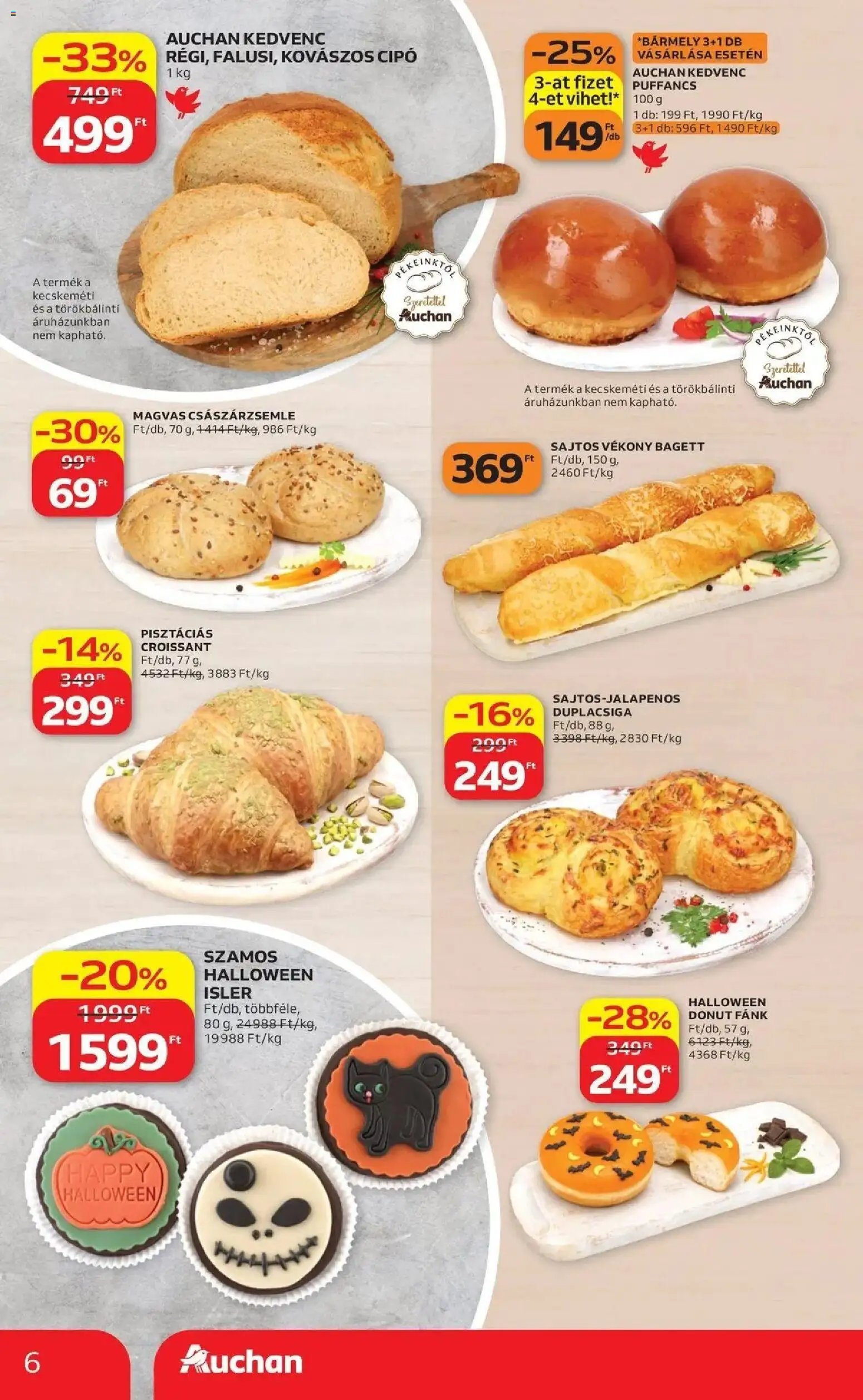 Auchan akciós újság 2026.10.29. - lapozható formában szórólap ✳️
