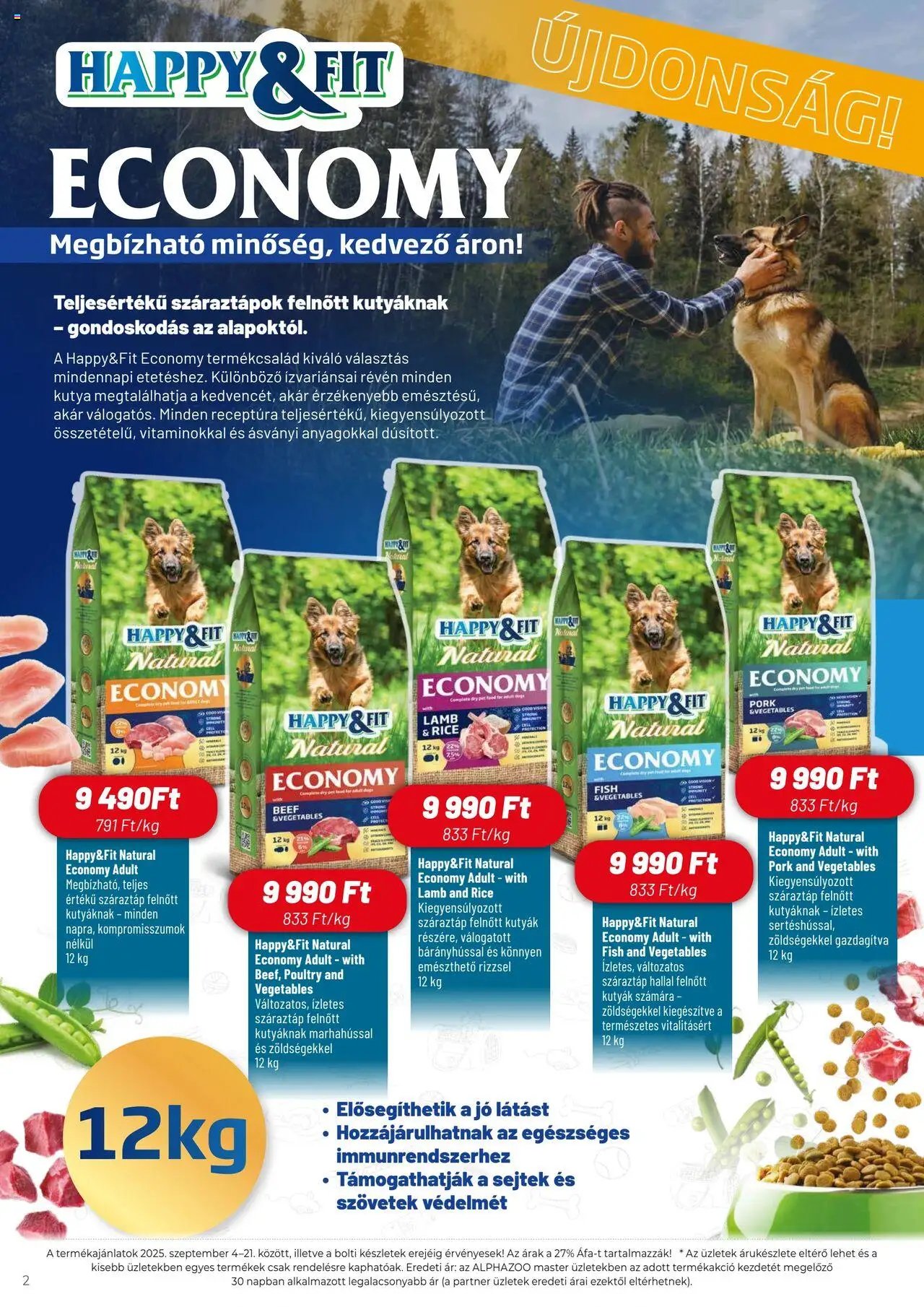 AlphaZoo újság 2025.09.04. Akciós újság AlphaZoo (2025-09-04 - 2025-09-21)