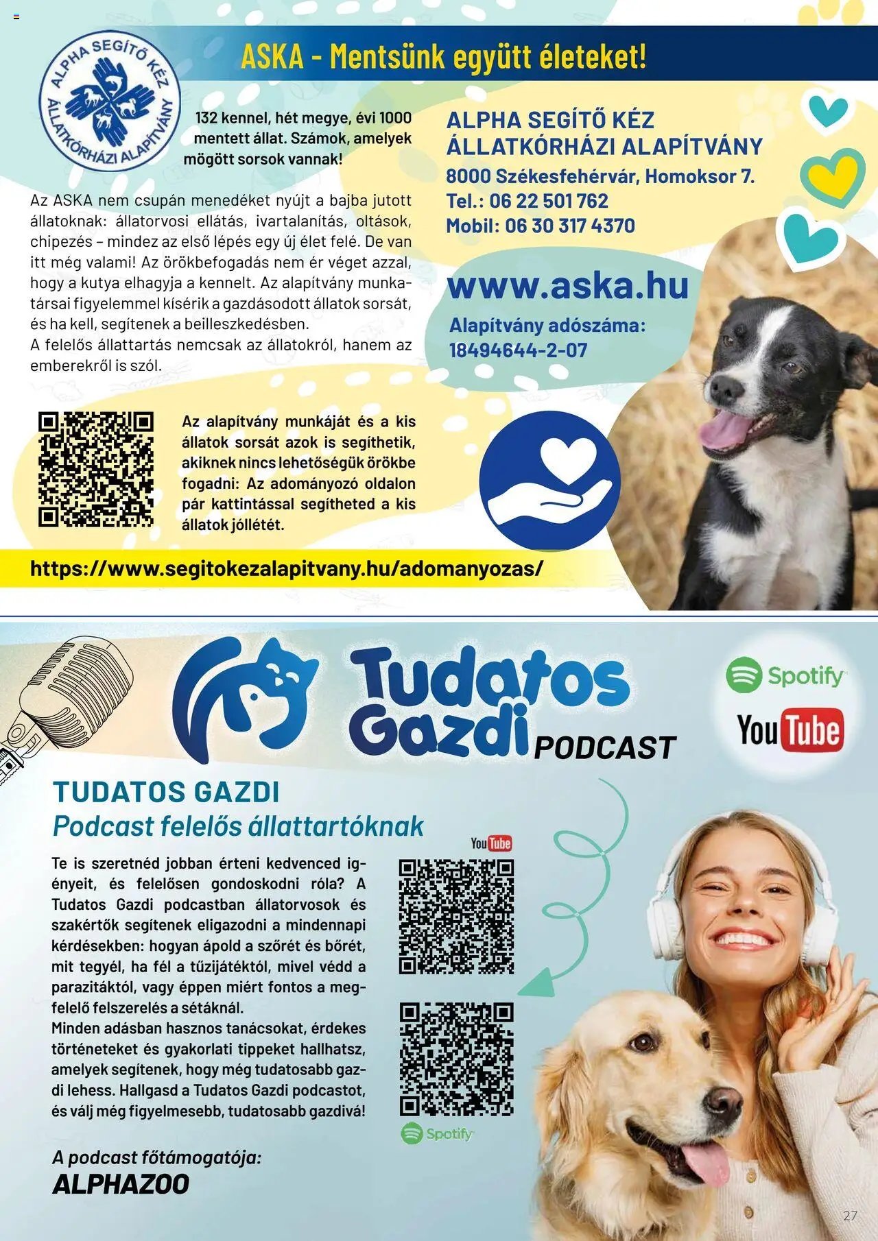 AlphaZoo újság 2025.09.04. Akciós újság AlphaZoo (2025-09-04 - 2025-09-21)