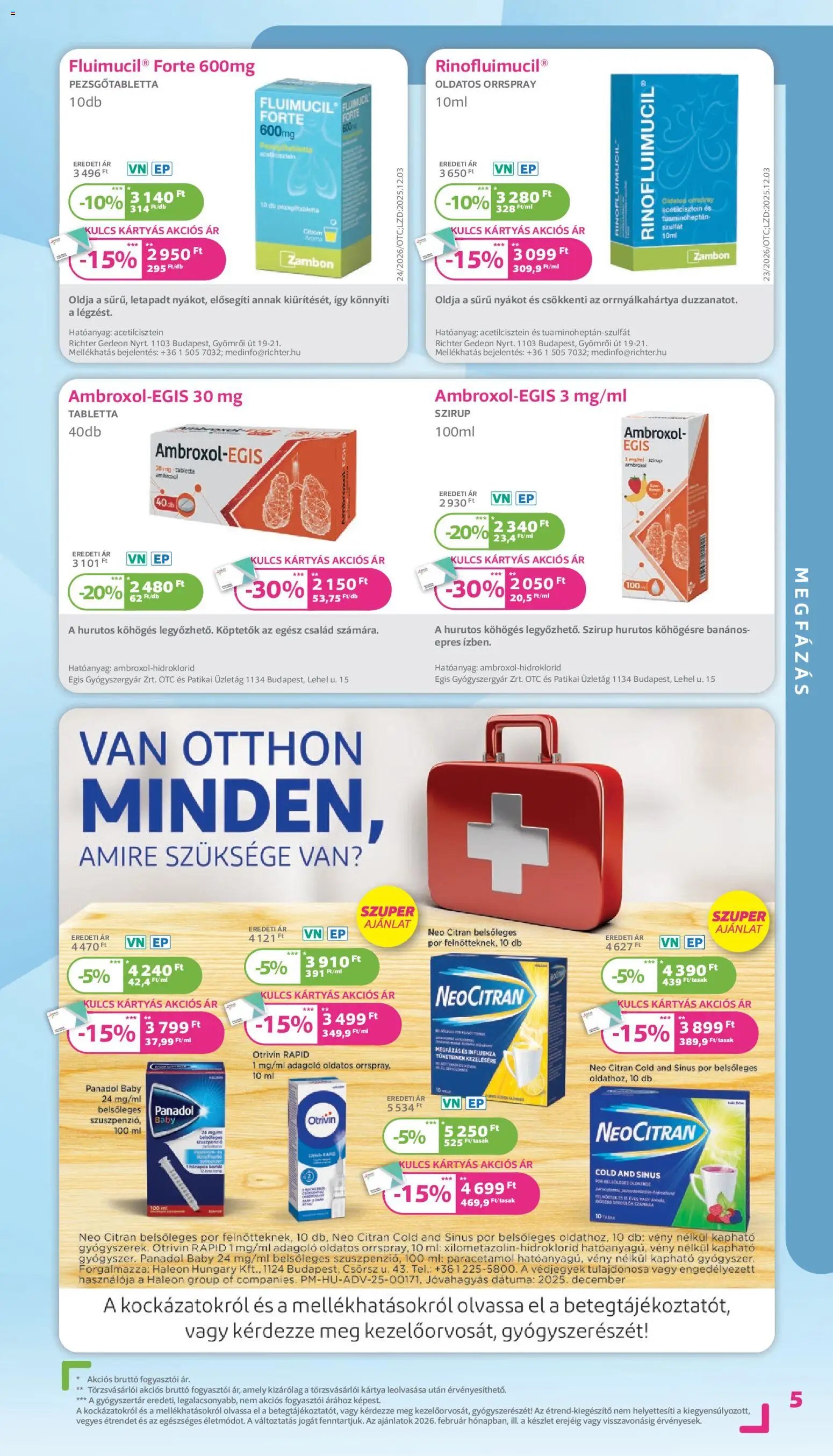 Kulcs Patika újság 2026.02.01. Akciós újság Kulcs Patika (2026-02-01 - 2026-02-28)