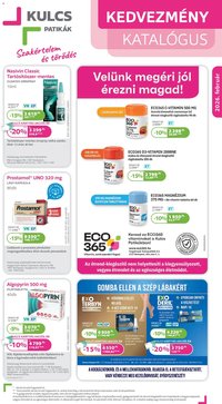 Kulcs Patika újság 2026.02.01. Akciós újság Kulcs Patika (2026-02-01 - 2026-02-28)