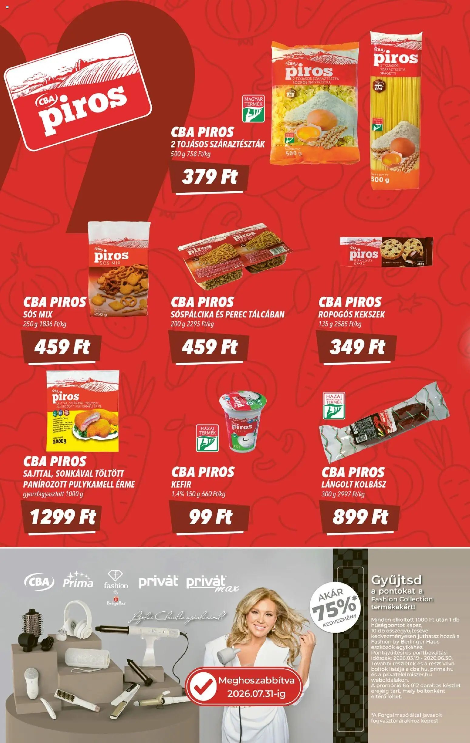 CBA újság 2026.07.09. CBA akciós újság