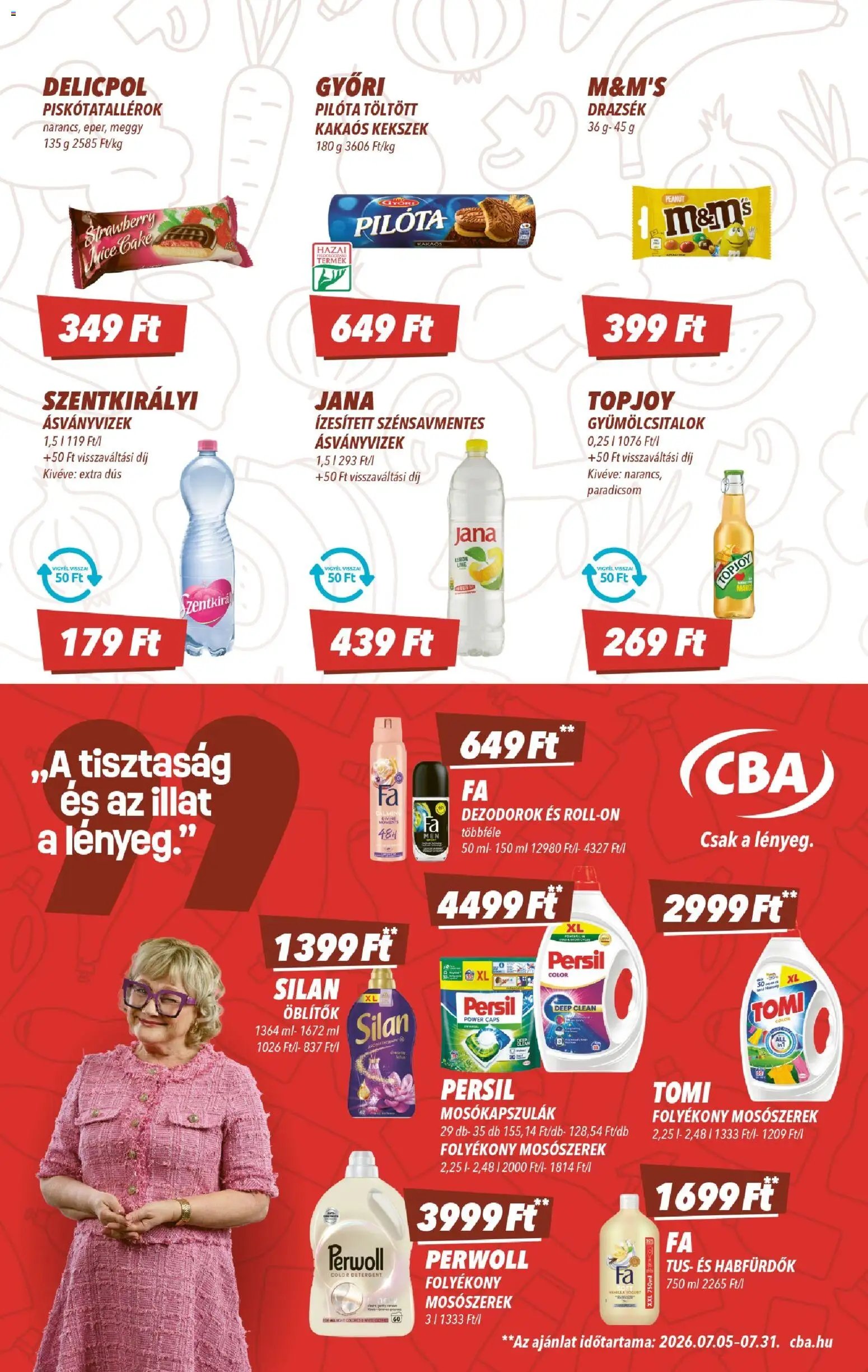 CBA újság 2026.07.09. CBA akciós újság