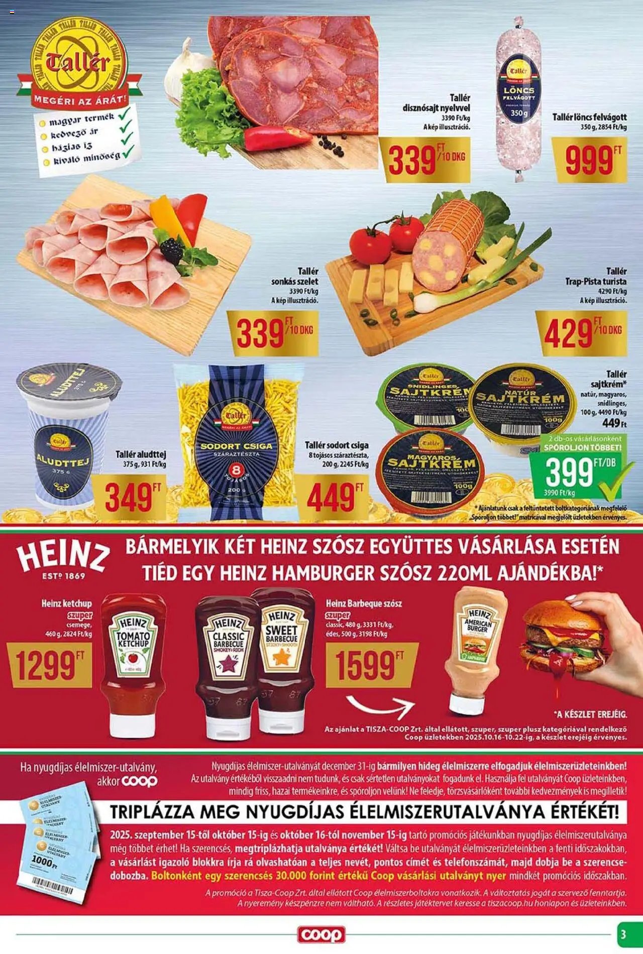 COOP újság 2025.10.16. Tisza - Abc & Szuper (2025-10-16 - 2025-10-22)