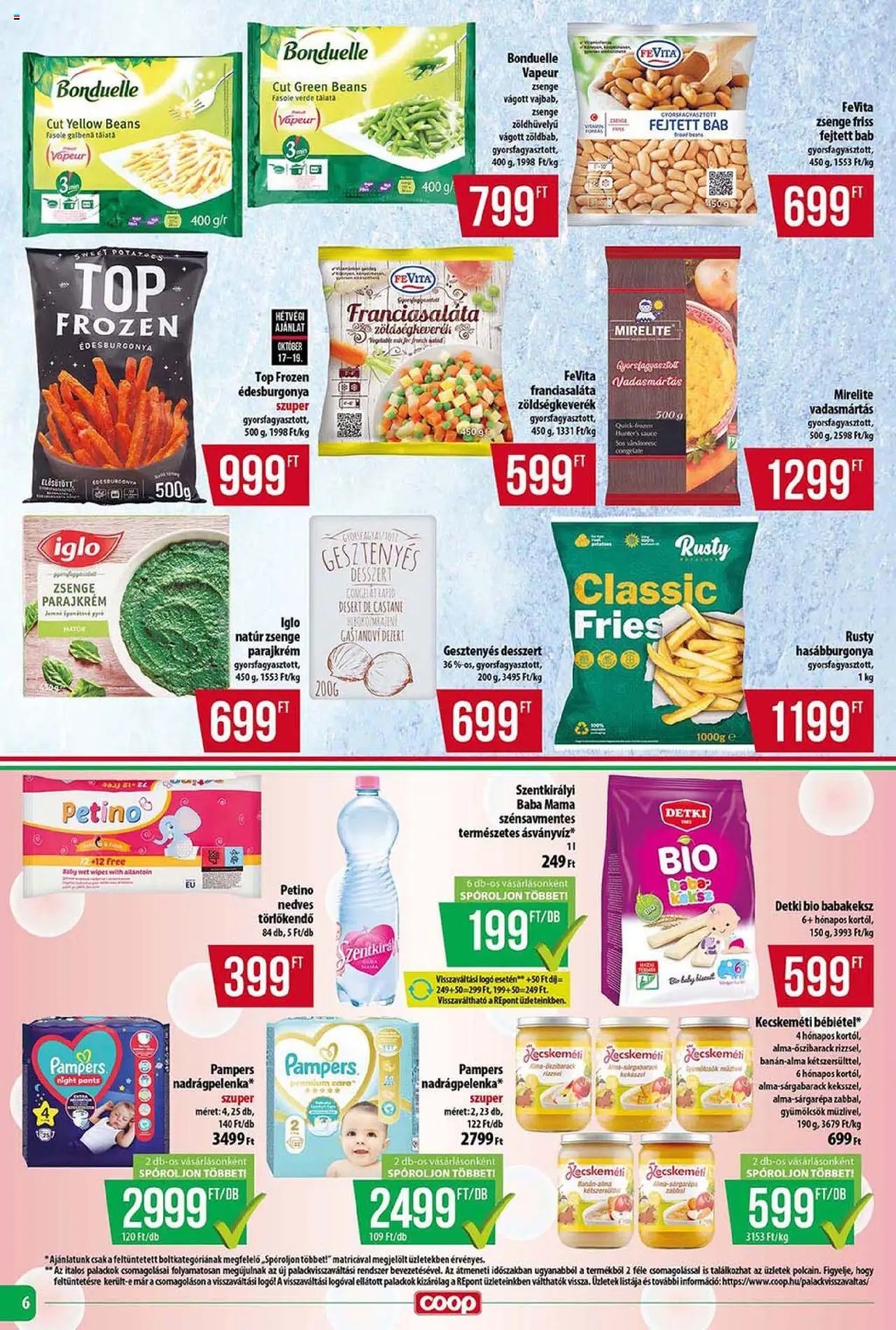 COOP újság 2025.10.16. Tisza - Abc & Szuper (2025-10-16 - 2025-10-22)