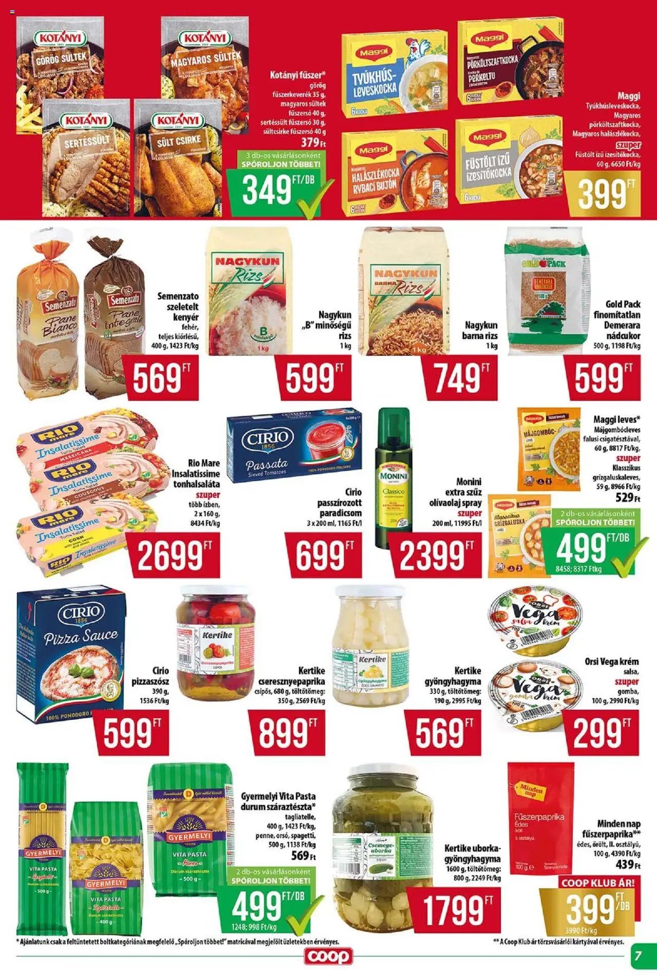 COOP újság 2025.10.16. Tisza - Abc & Szuper (2025-10-16 - 2025-10-22)