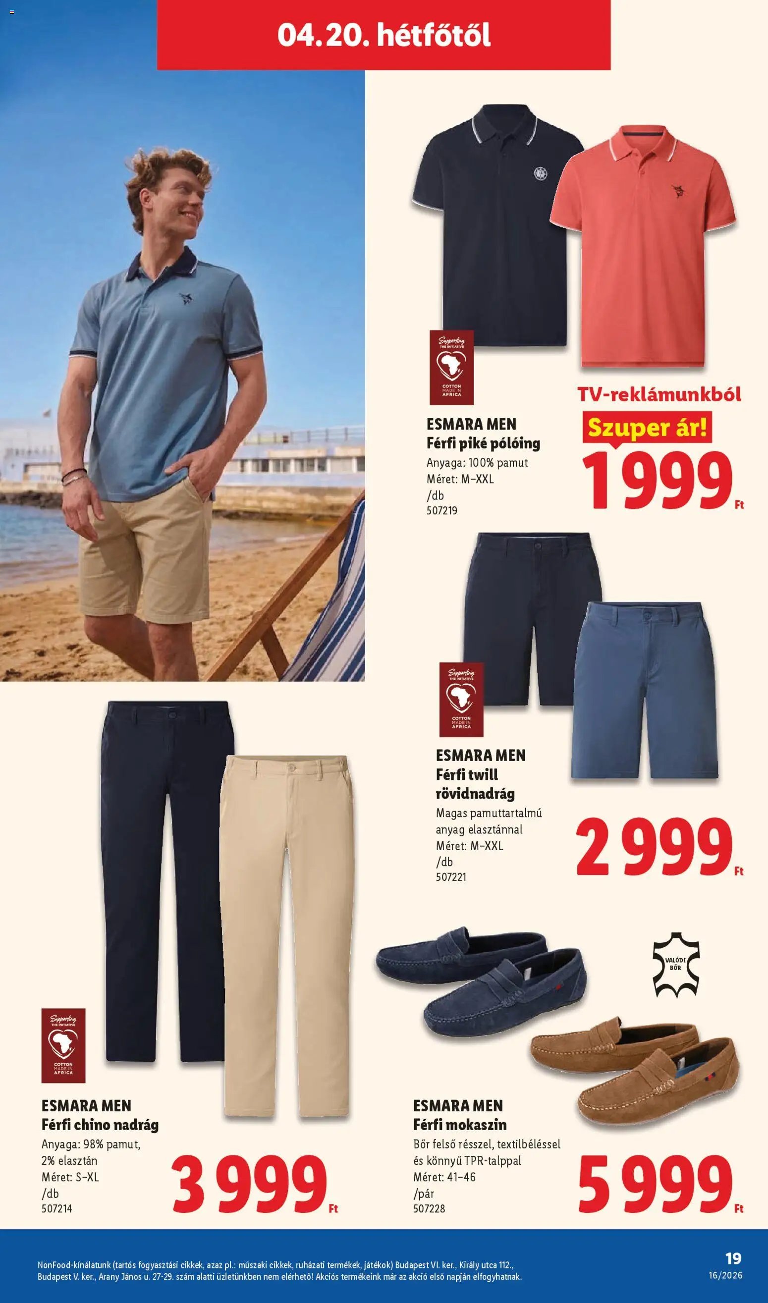 Lidl újság 2026.04.16. Lidl Nonfood kínálatunk (2026-04-16 - 2026-04-22)