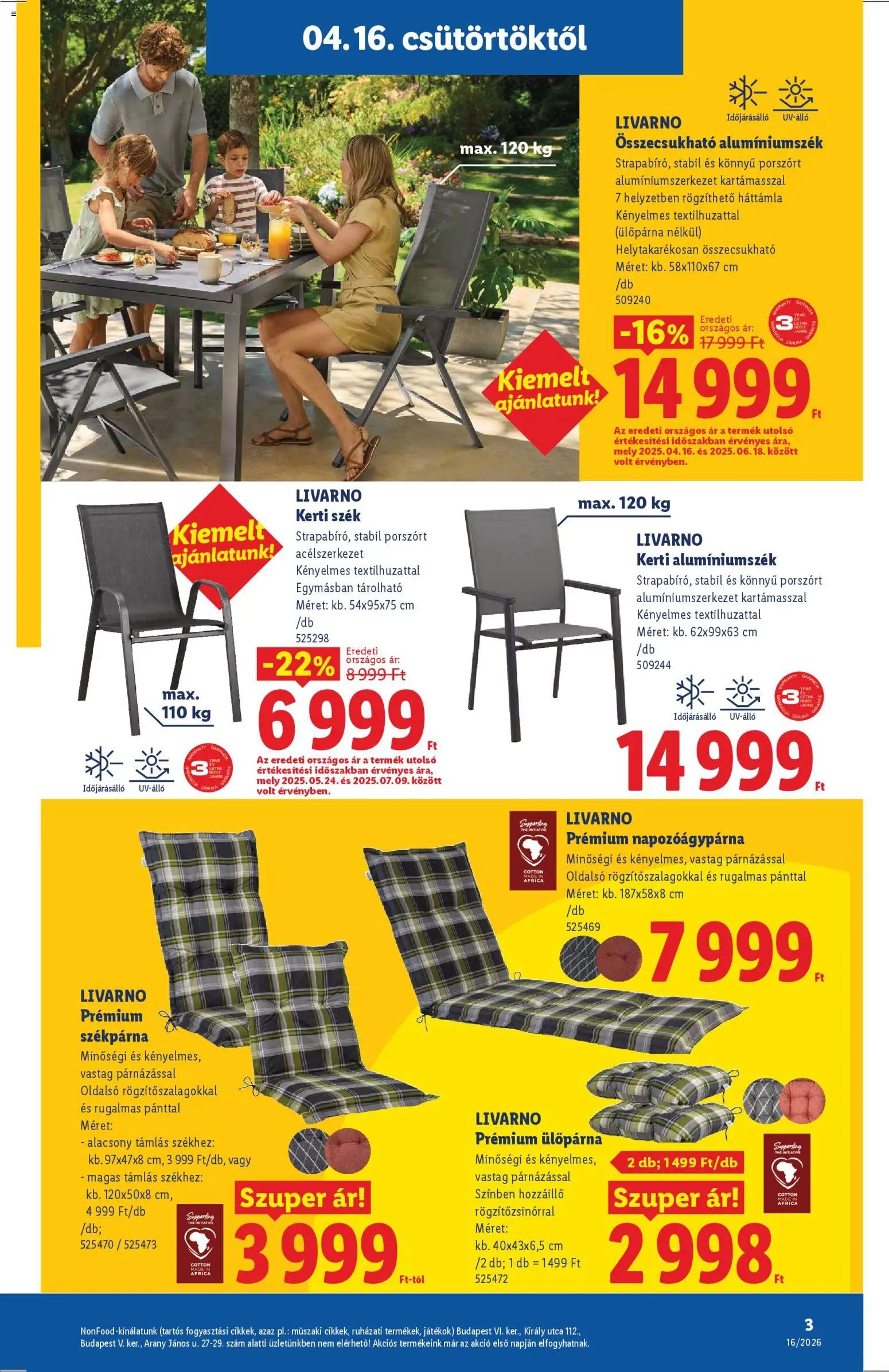 Lidl újság 2026.04.16. Lidl Nonfood kínálatunk (2026-04-16 - 2026-04-22)