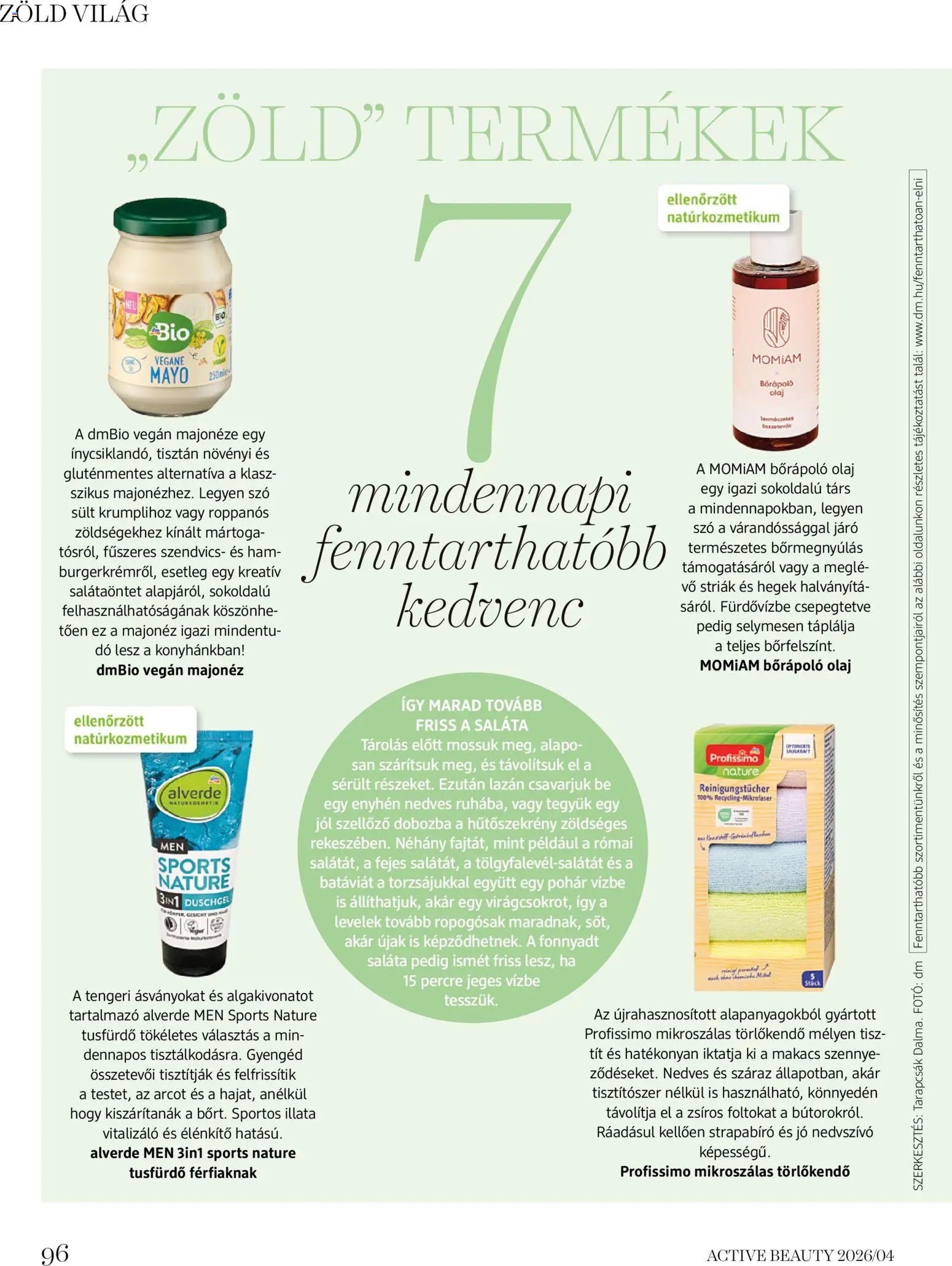 DM Drogerie Markt újság 2026.04.09. DM Drogerie Markt Active Beauty 2026/04 (2026-04-09 - 2026-04-30)