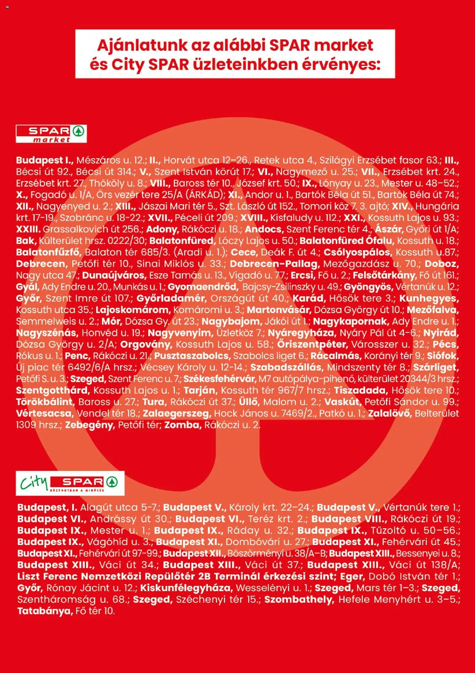 Spar újság 2025.12.11. City Spar szórólap (2025-12-11 - 2025-12-17)
