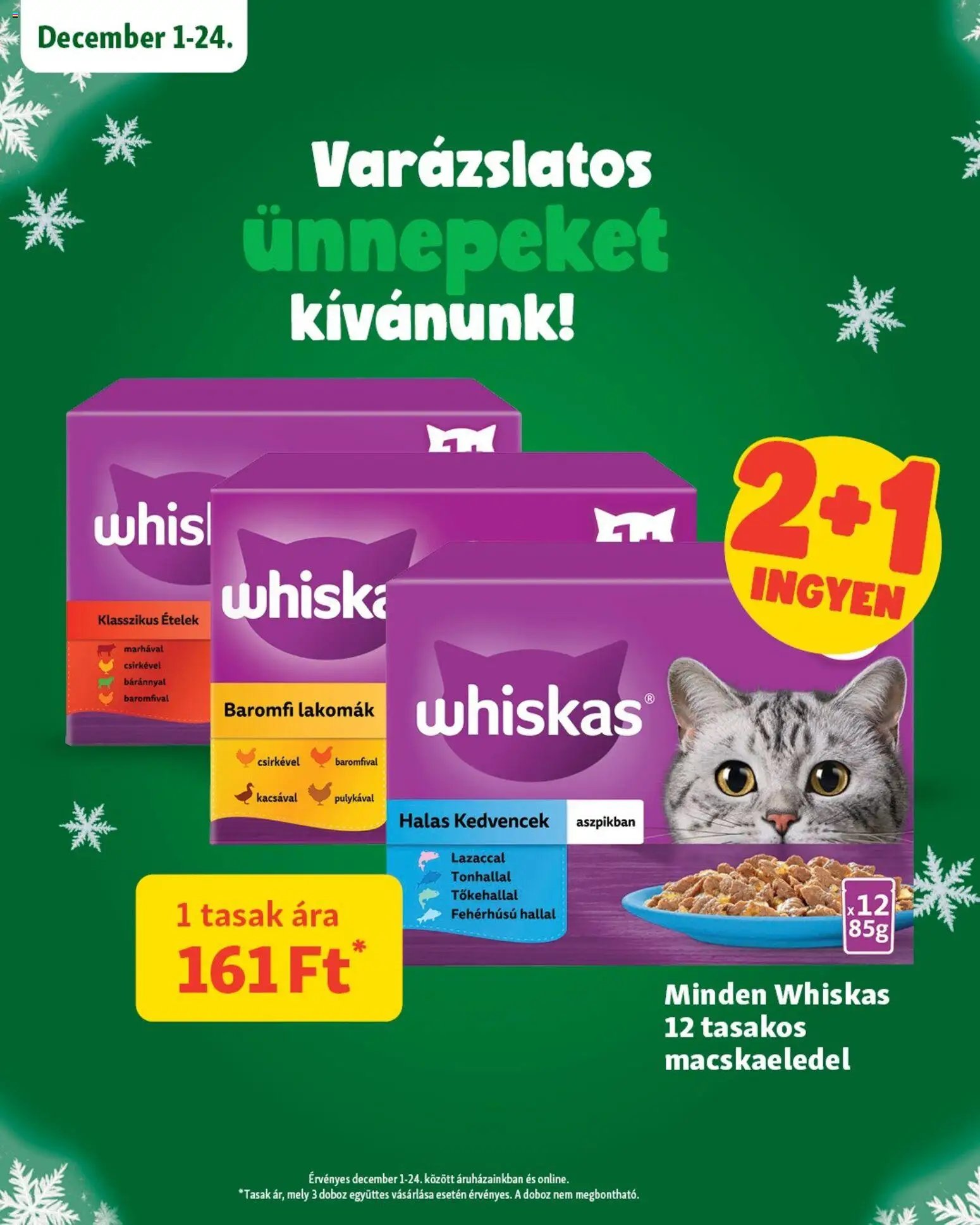 Fressnapf újság 2025.12.01. Akciós újság Fressnapf (2025-12-01 - 2025-12-24)