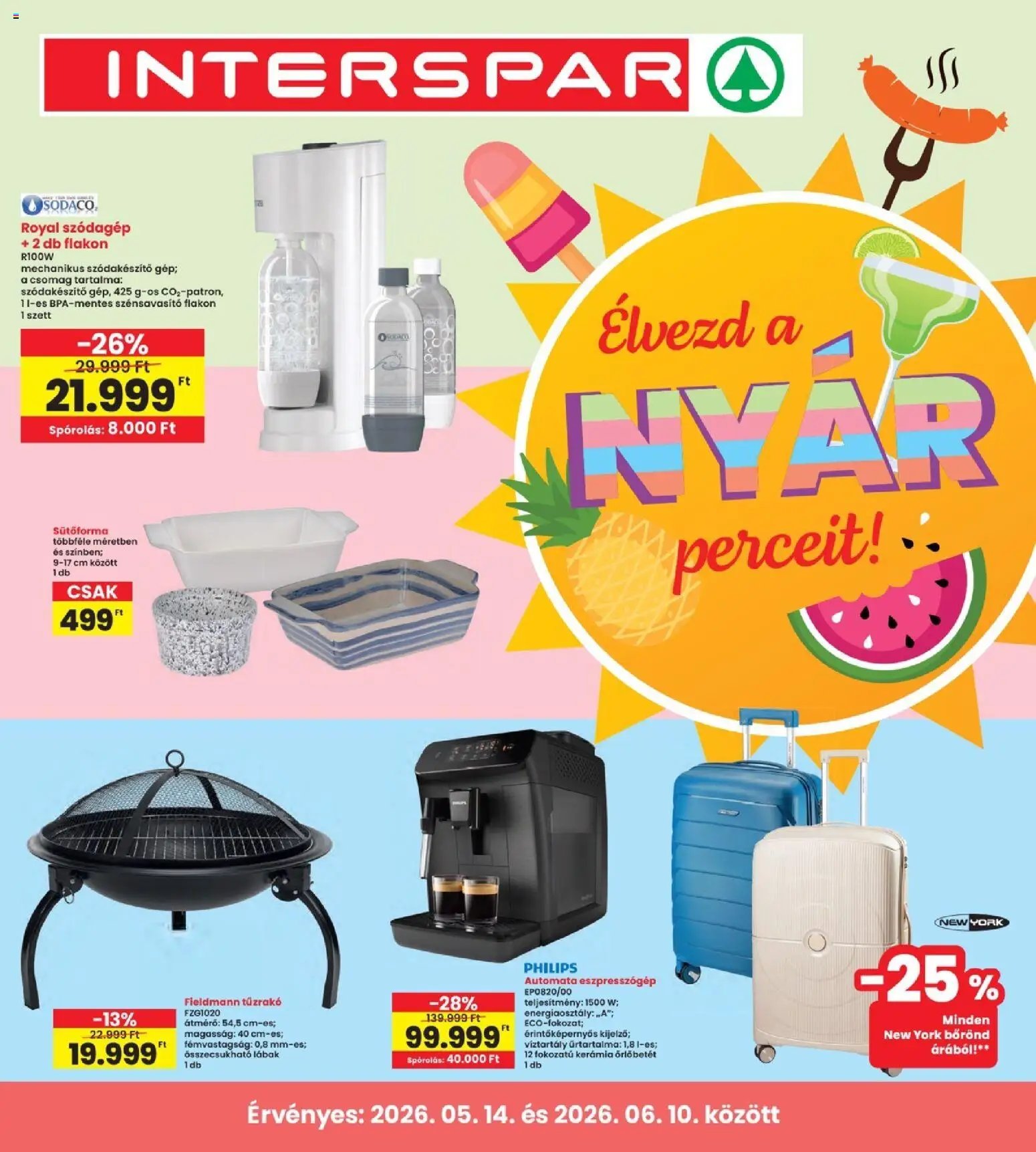 Interspar újság 2026.05.14. Interspar Nyár (2026-05-14 - 2026-06-10)