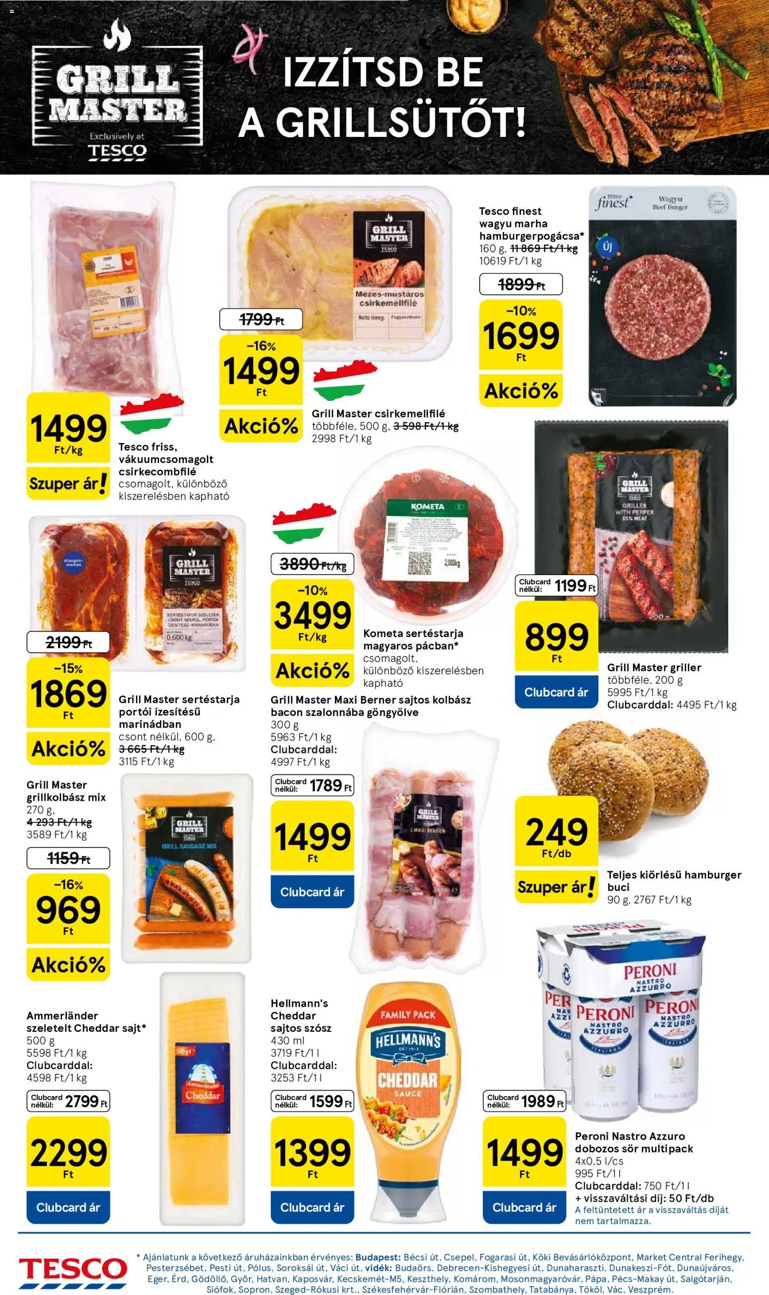 Tesco újság 2026.08.06. Tesco aktuális akciós újság