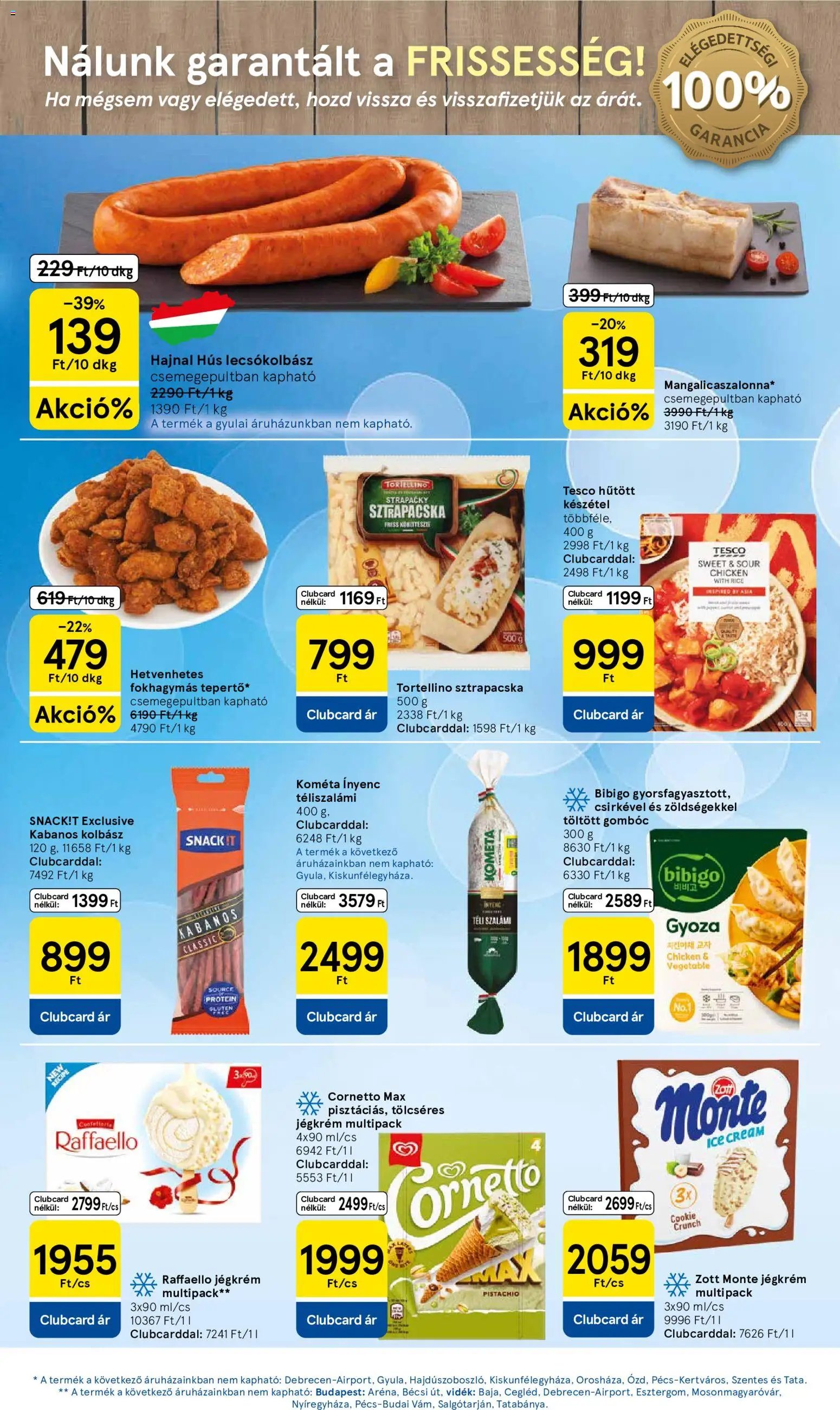 Tesco újság 2026.08.06. Tesco aktuális akciós újság