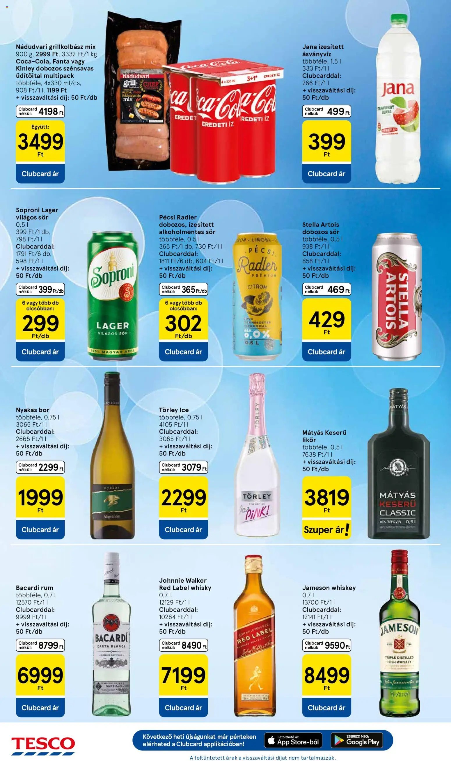 Tesco újság 2026.08.06. Tesco aktuális akciós újság