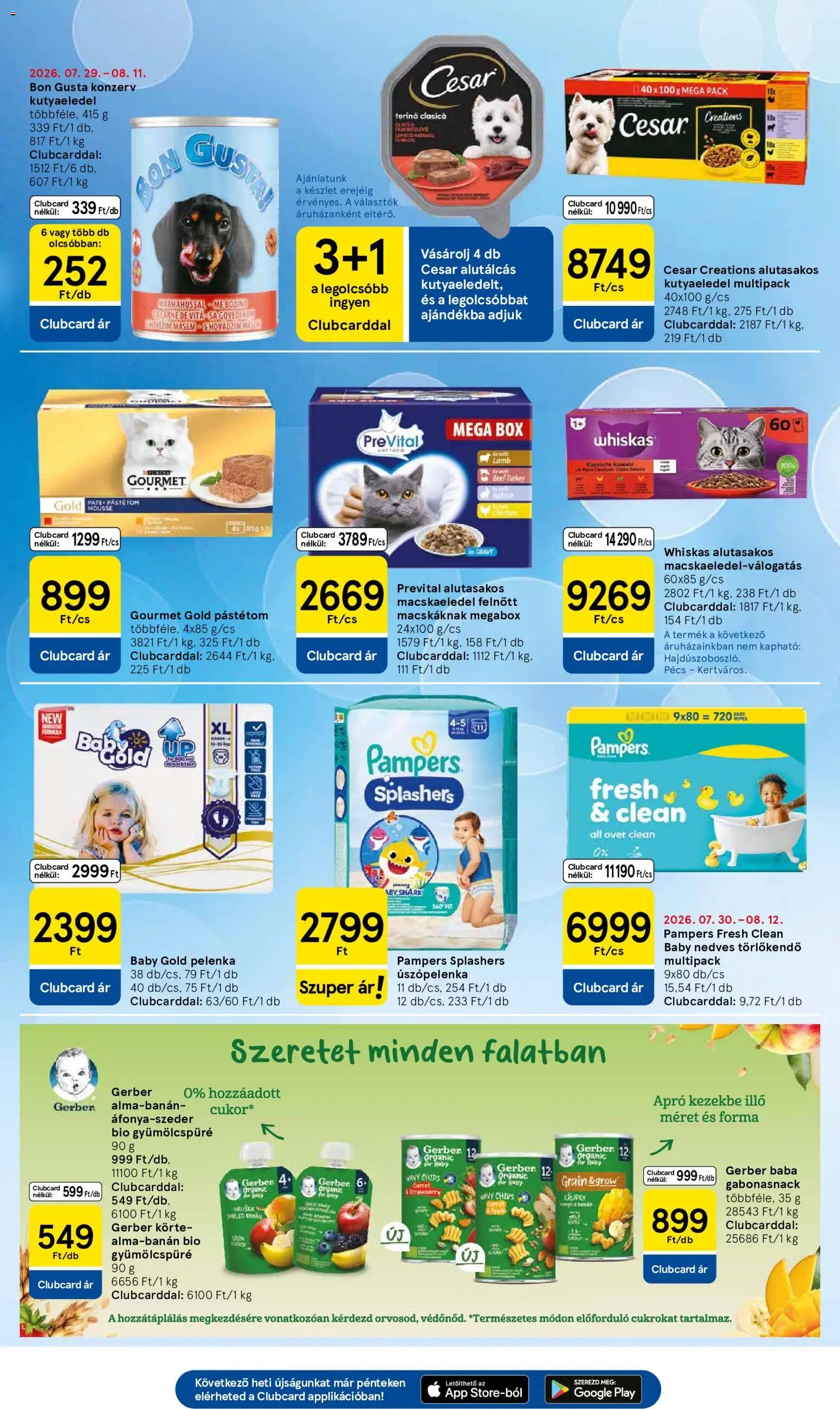 Tesco újság 2026.08.06. Tesco aktuális akciós újság