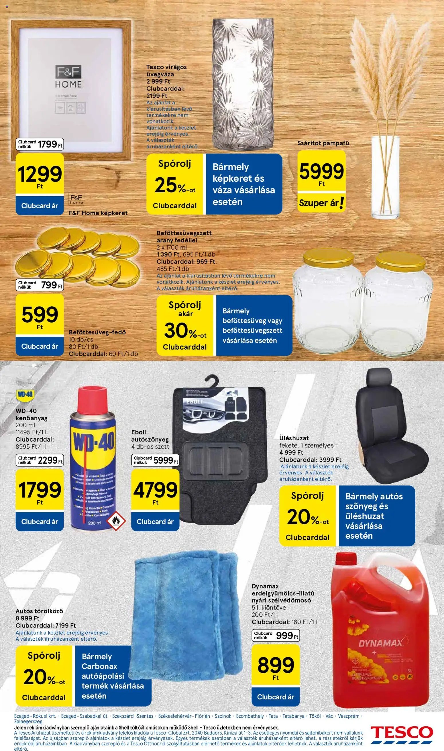 Tesco újság 2026.08.06. Tesco aktuális akciós újság