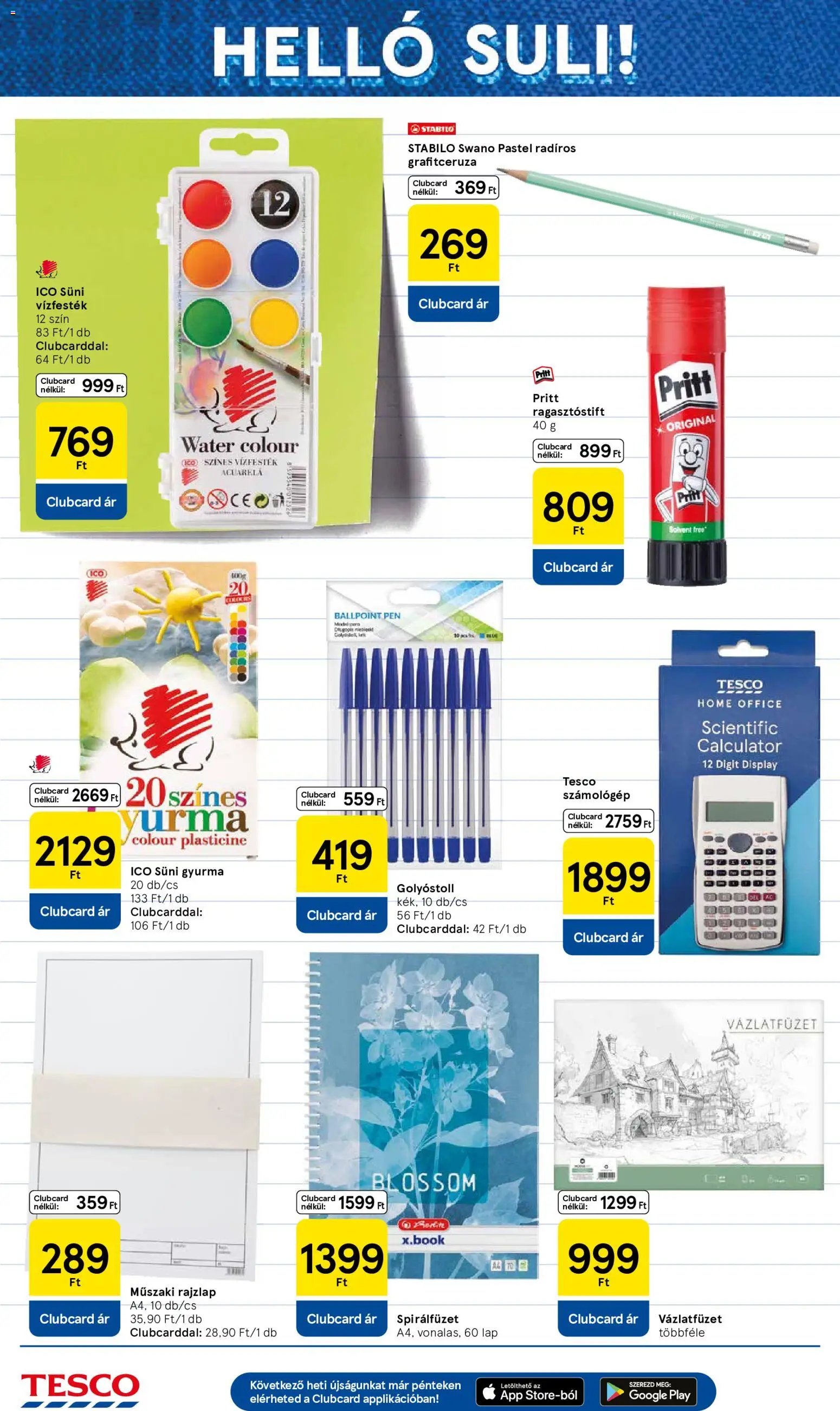 Tesco újság 2026.08.06. Tesco aktuális akciós újság