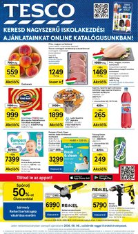 Tesco újság 2026.08.06. Tesco aktuális akciós újság