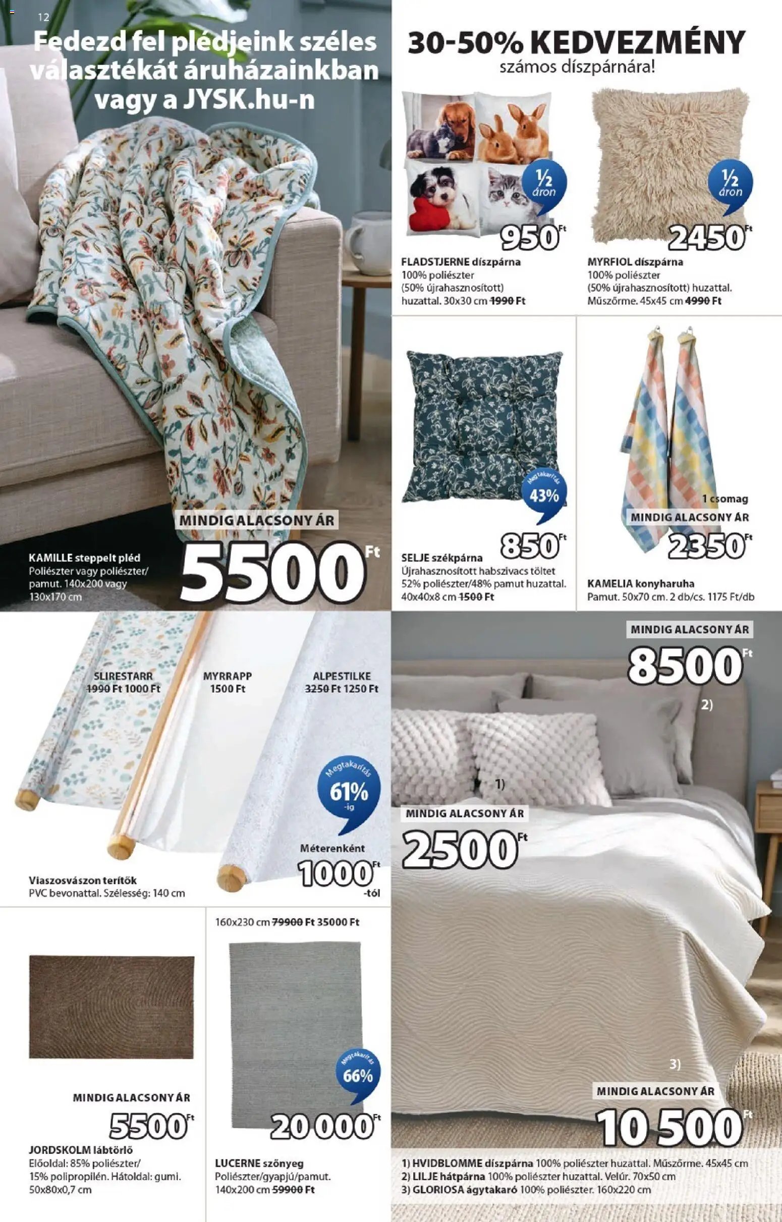 JYSK újság 2026.01.07. Akciós újság JYSK (2026-01-07 - 2026-01-11)