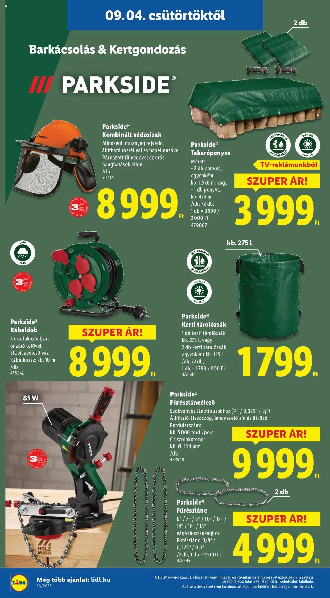 Lidl újság 2025.09.04. Akciós újság Lidl (2025-09-04 - 2025-09-10)