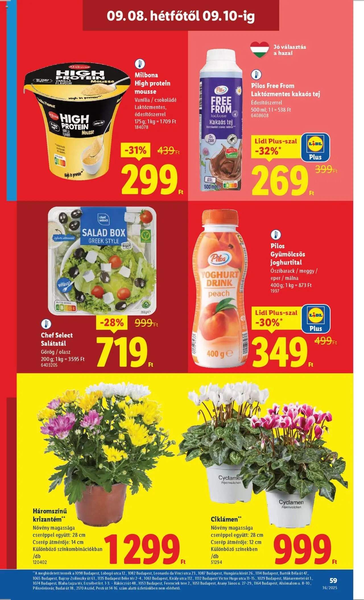 Lidl újság 2025.09.04. Akciós újság Lidl (2025-09-04 - 2025-09-10)