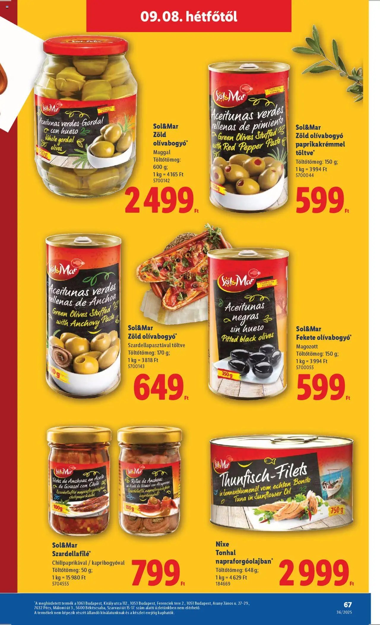 Lidl újság 2025.09.04. Akciós újság Lidl (2025-09-04 - 2025-09-10)