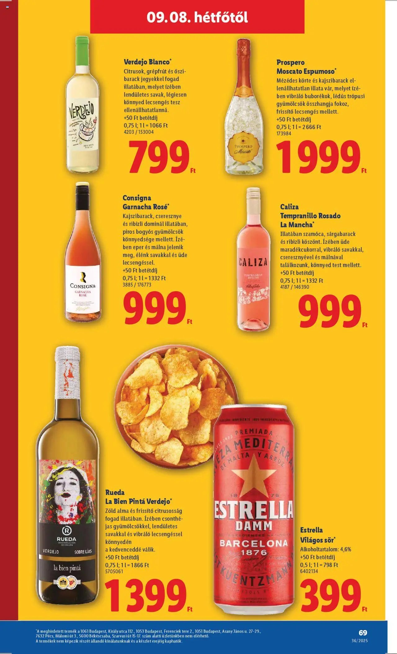 Lidl újság 2025.09.04. Akciós újság Lidl (2025-09-04 - 2025-09-10)