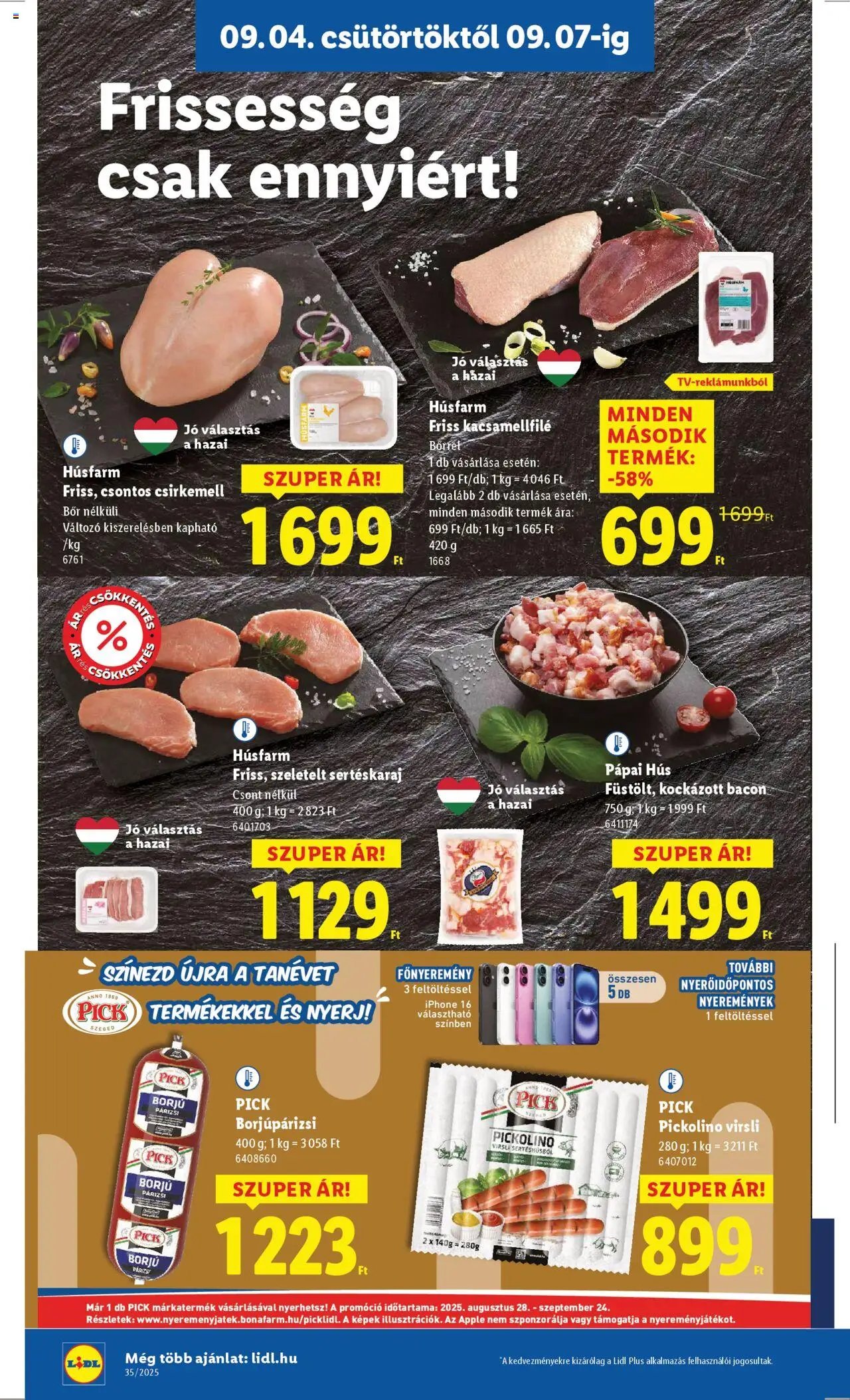Lidl újság 2025.09.04. Akciós újság Lidl (2025-09-04 - 2025-09-10)