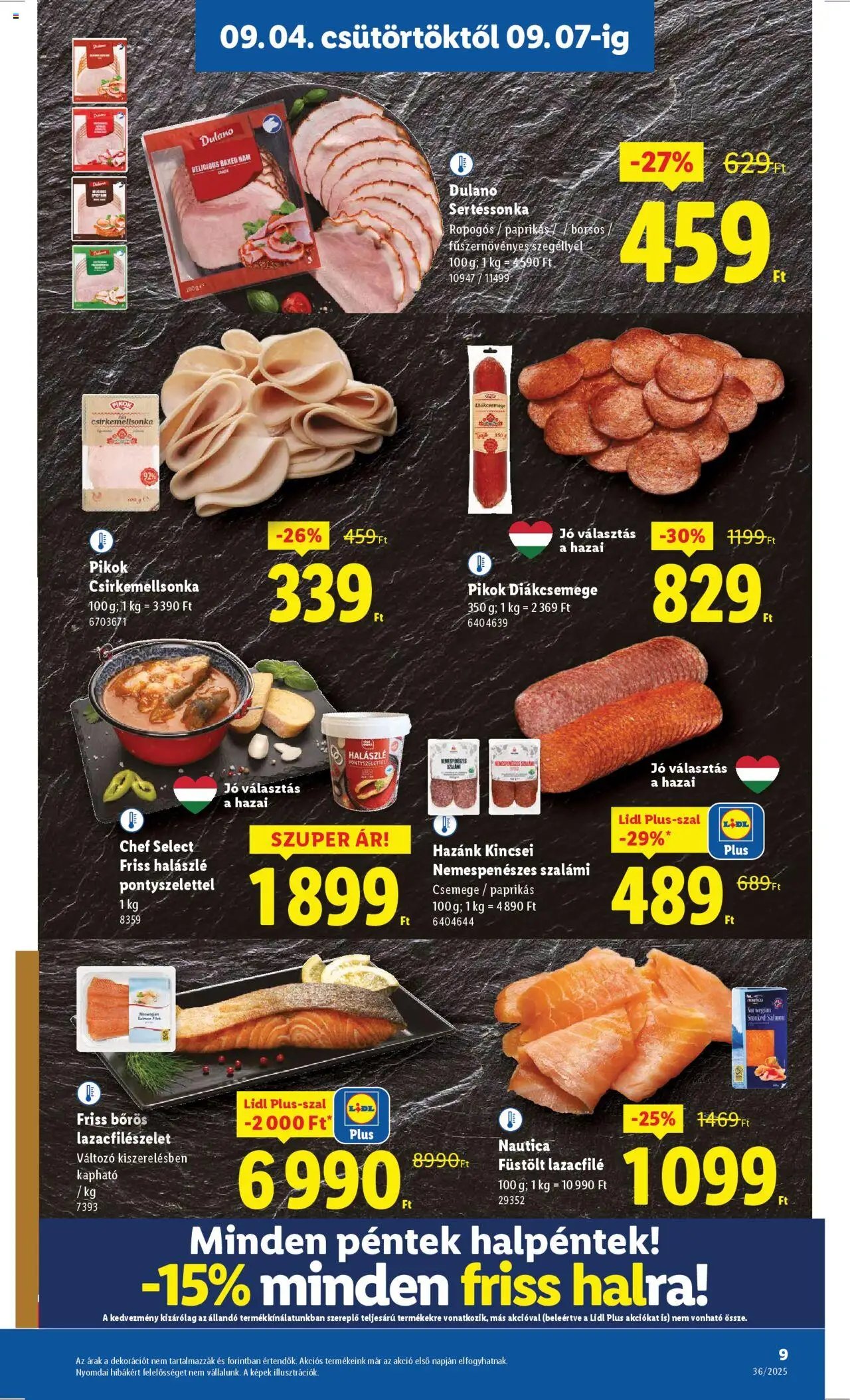 Lidl újság 2025.09.04. Akciós újság Lidl (2025-09-04 - 2025-09-10)