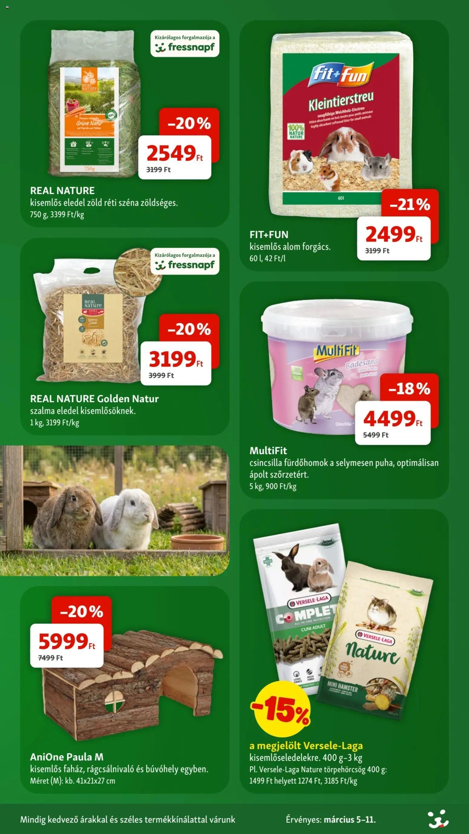 Fressnapf újság 2026.03.05. Fressnapf akciós újság (2026-03-05 - 2026-03-11)