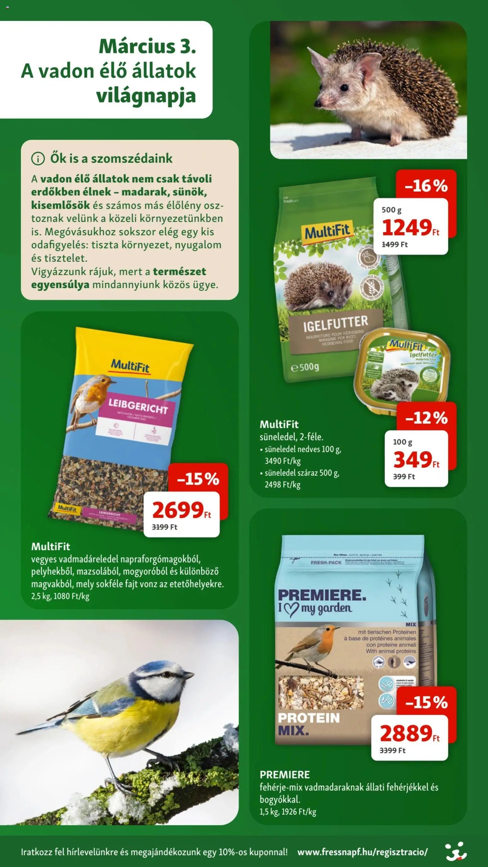 Fressnapf újság 2026.03.05. Fressnapf akciós újság (2026-03-05 - 2026-03-11)