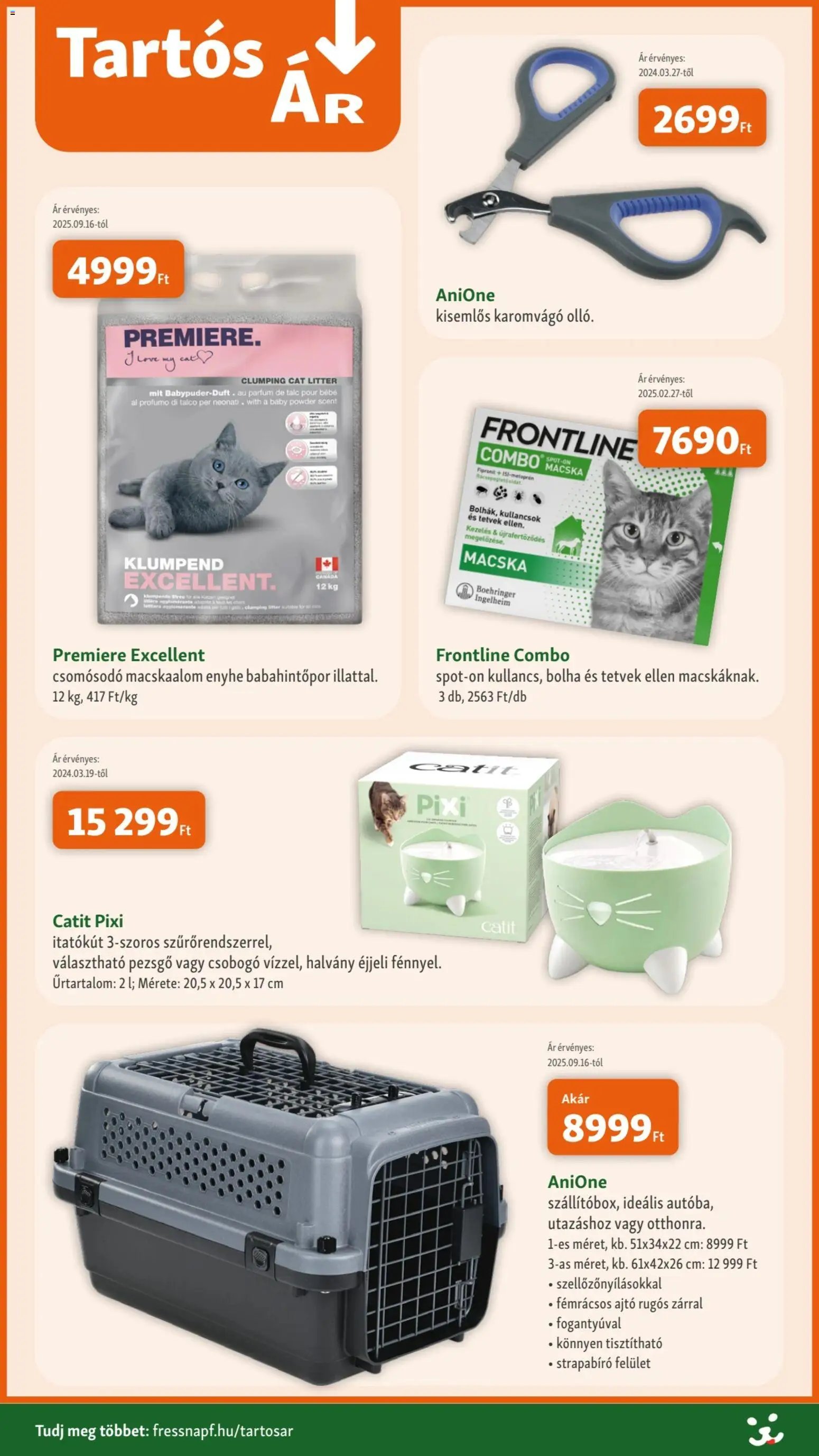 Fressnapf újság 2026.03.05. Fressnapf akciós újság (2026-03-05 - 2026-03-11)