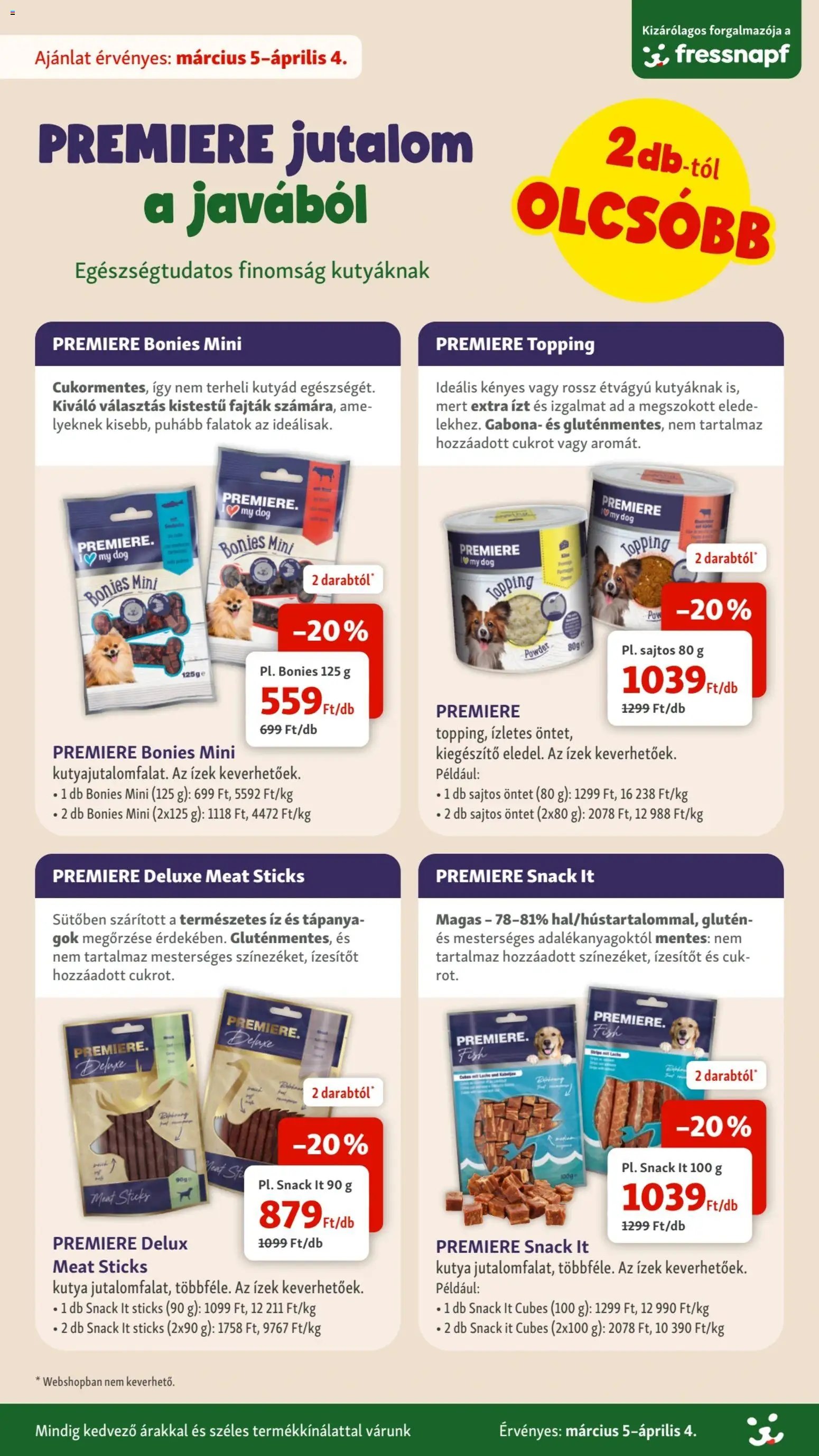 Fressnapf újság 2026.03.05. Fressnapf akciós újság (2026-03-05 - 2026-03-11)