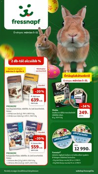 Fressnapf újság 2026.03.05. Fressnapf akciós újság (2026-03-05 - 2026-03-11)