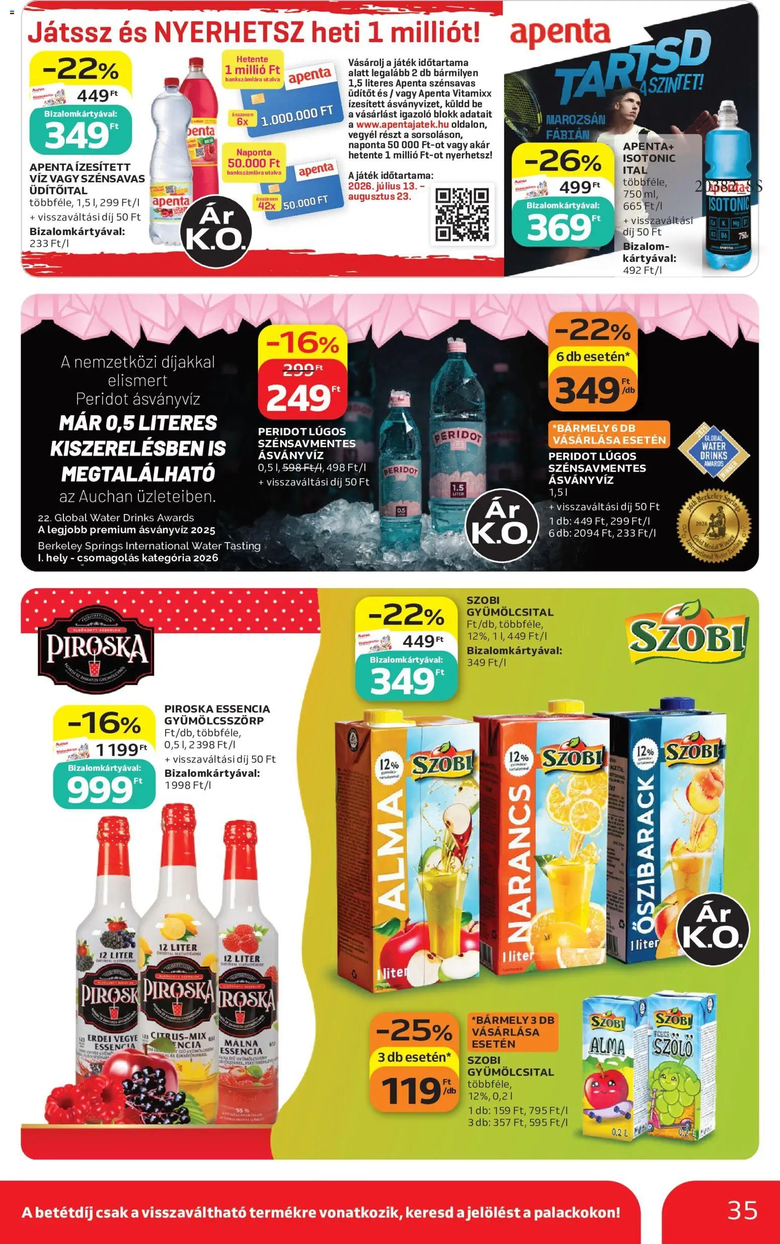 Auchan újság 2026.07.16. Auchan akciós újság