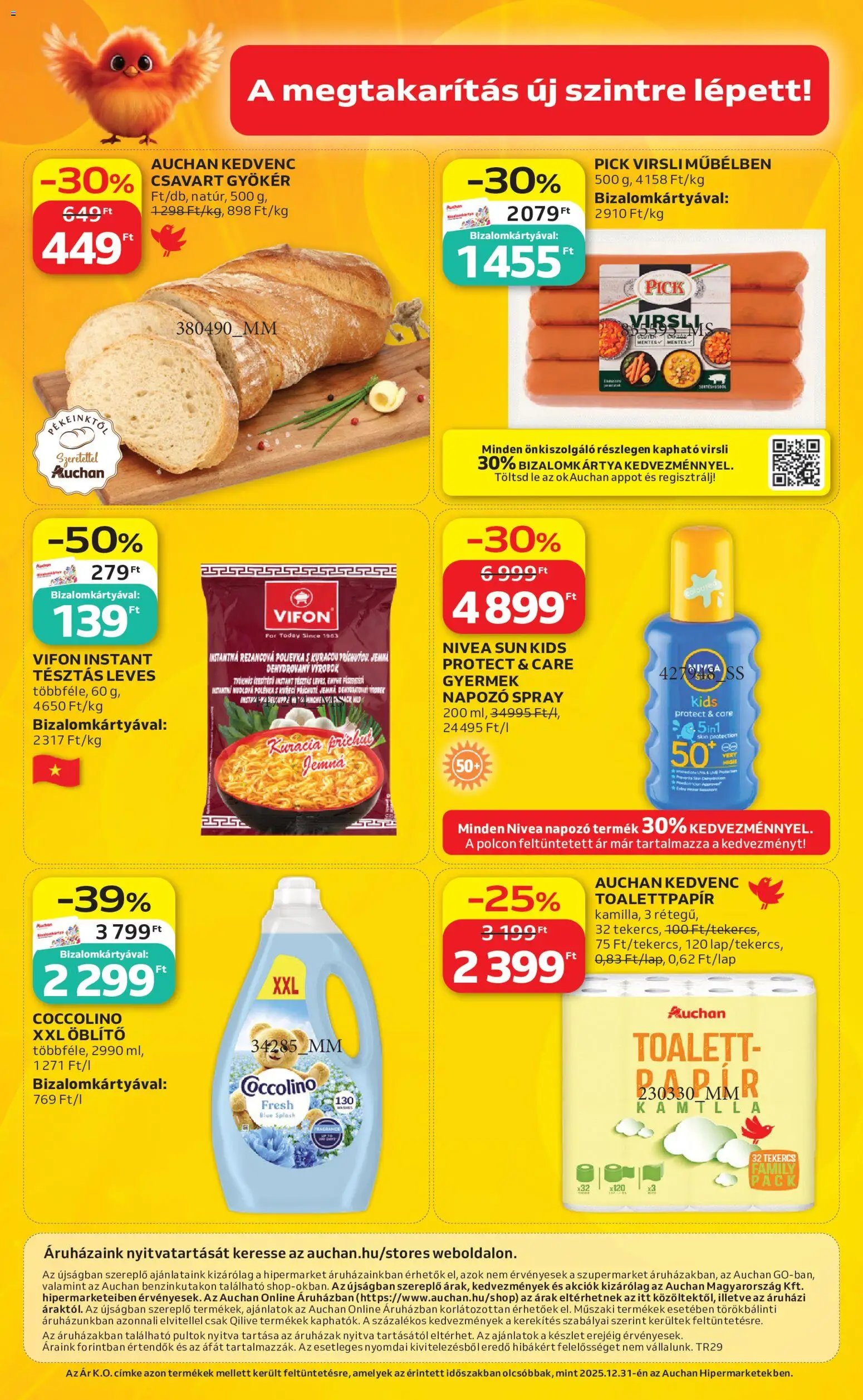 Auchan újság 2026.07.16. Auchan akciós újság