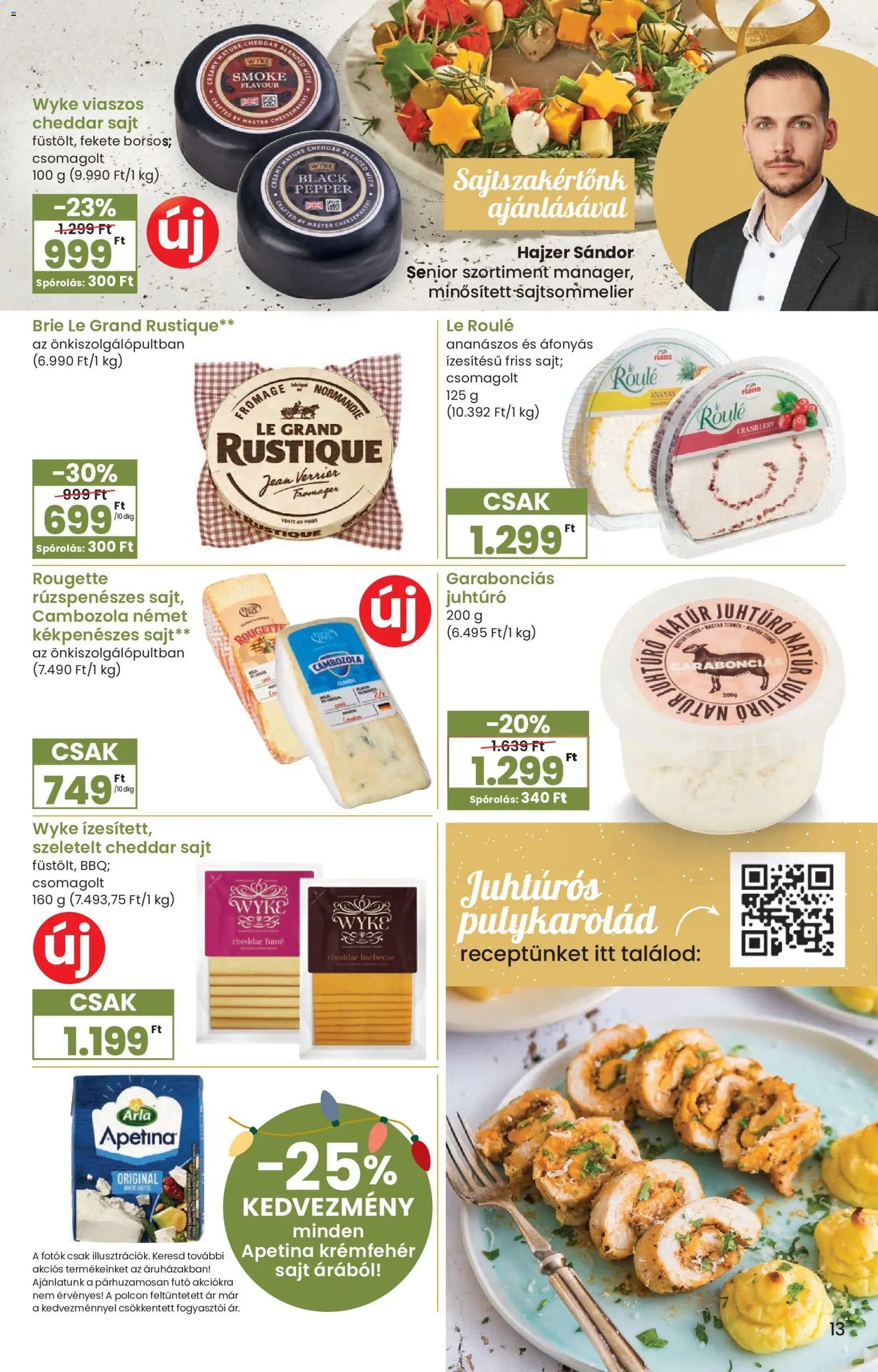 Interspar újság 2025.11.27. Karácsonyi Ínyenc katalógus (2025-11-27 - 2025-12-27)